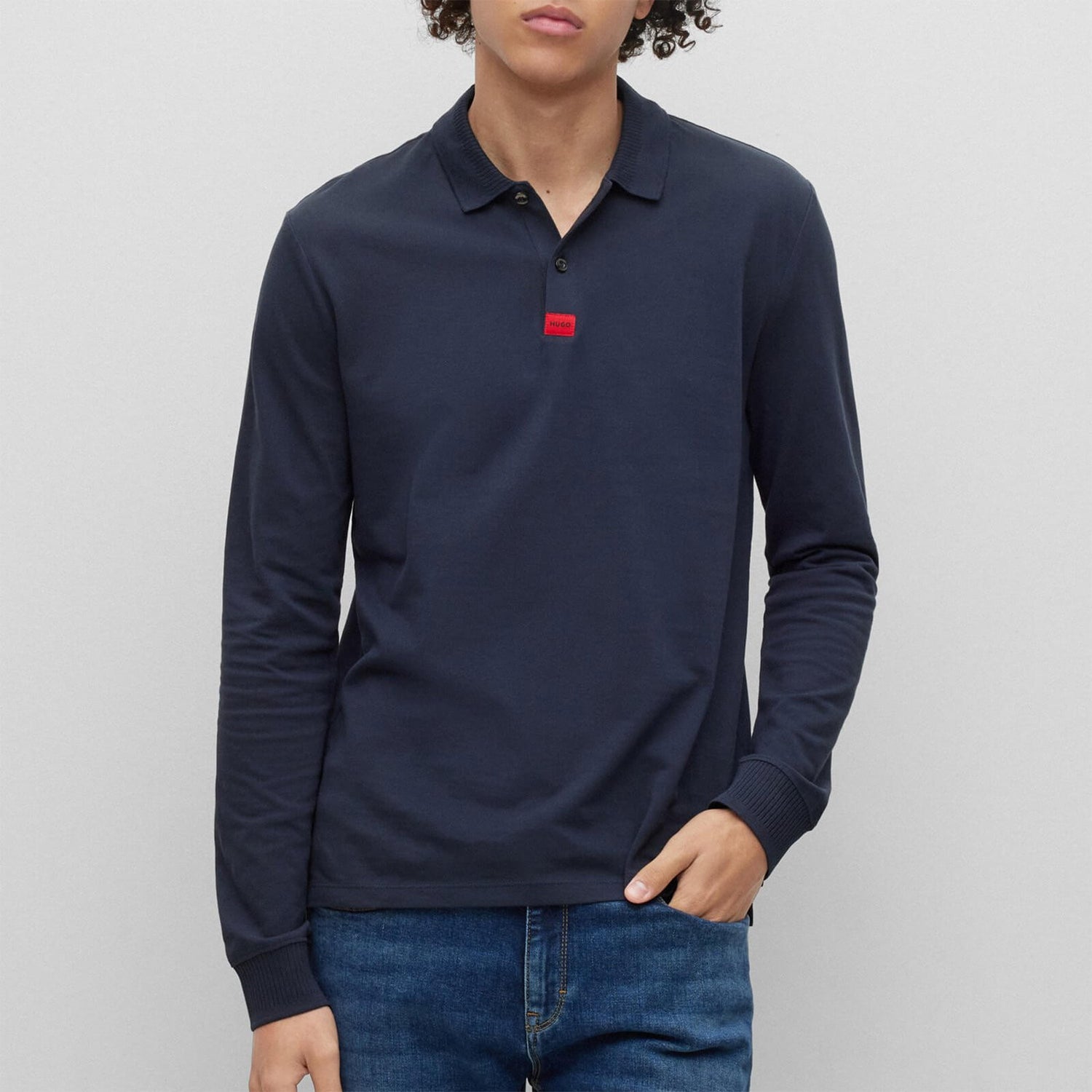 HUGO Deresolo222 Slim-Fit Cotton Polo Shirt