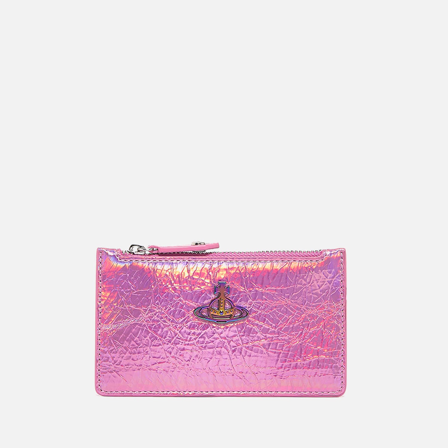 Vivienne Westwood Iridescent Faux Leather Cardholder