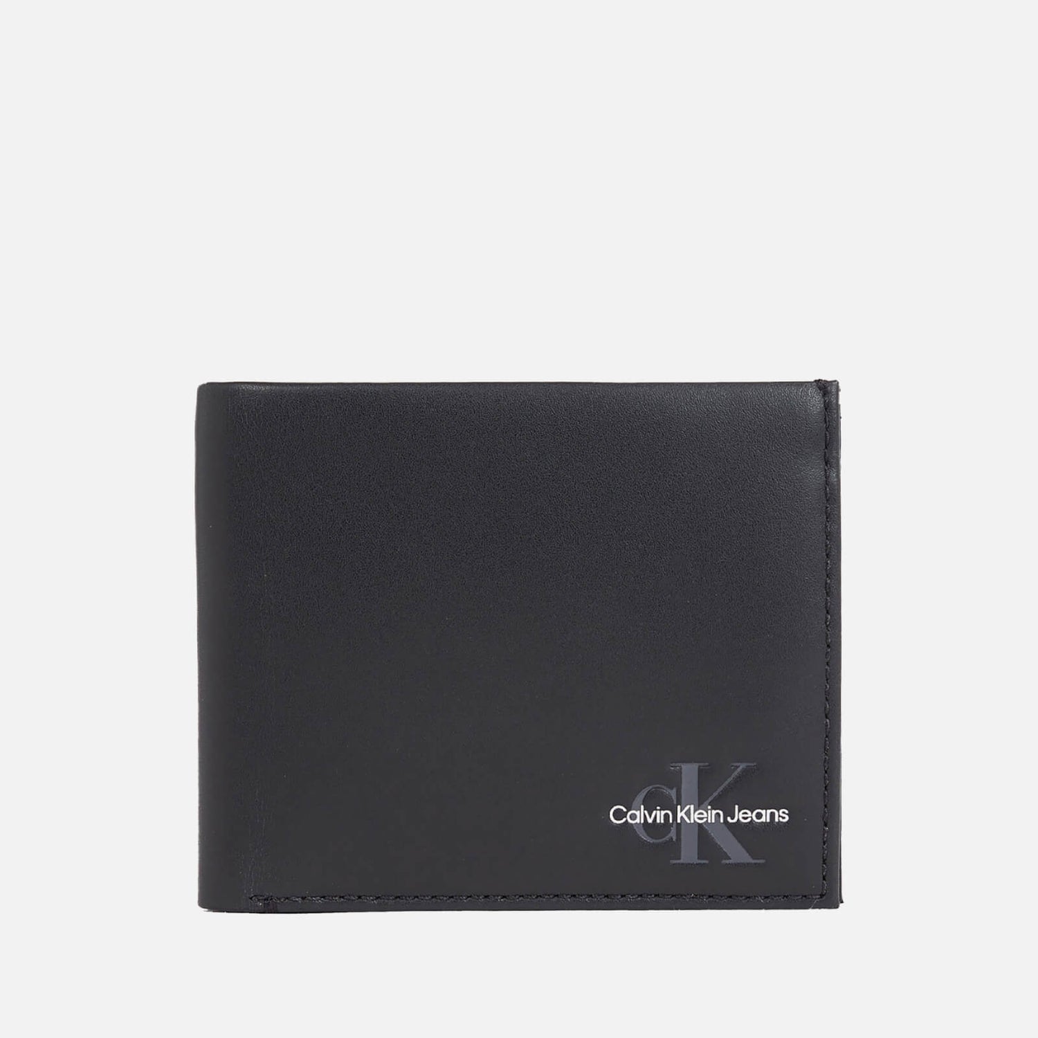 Calvin Klein Jeans Logo-Detailed Leather Wallet