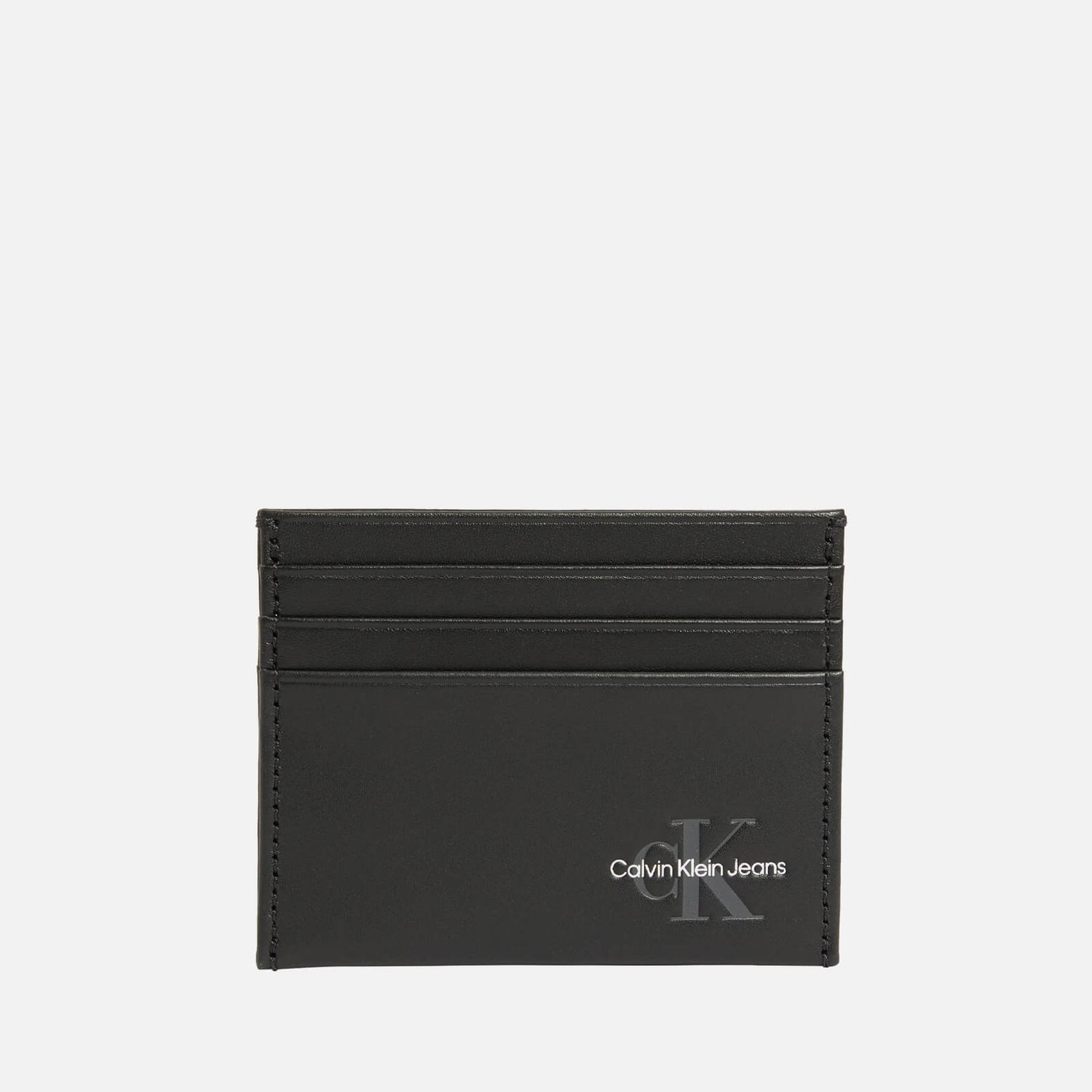 Calvin Klein Jeans Monogram Leather Cardholder