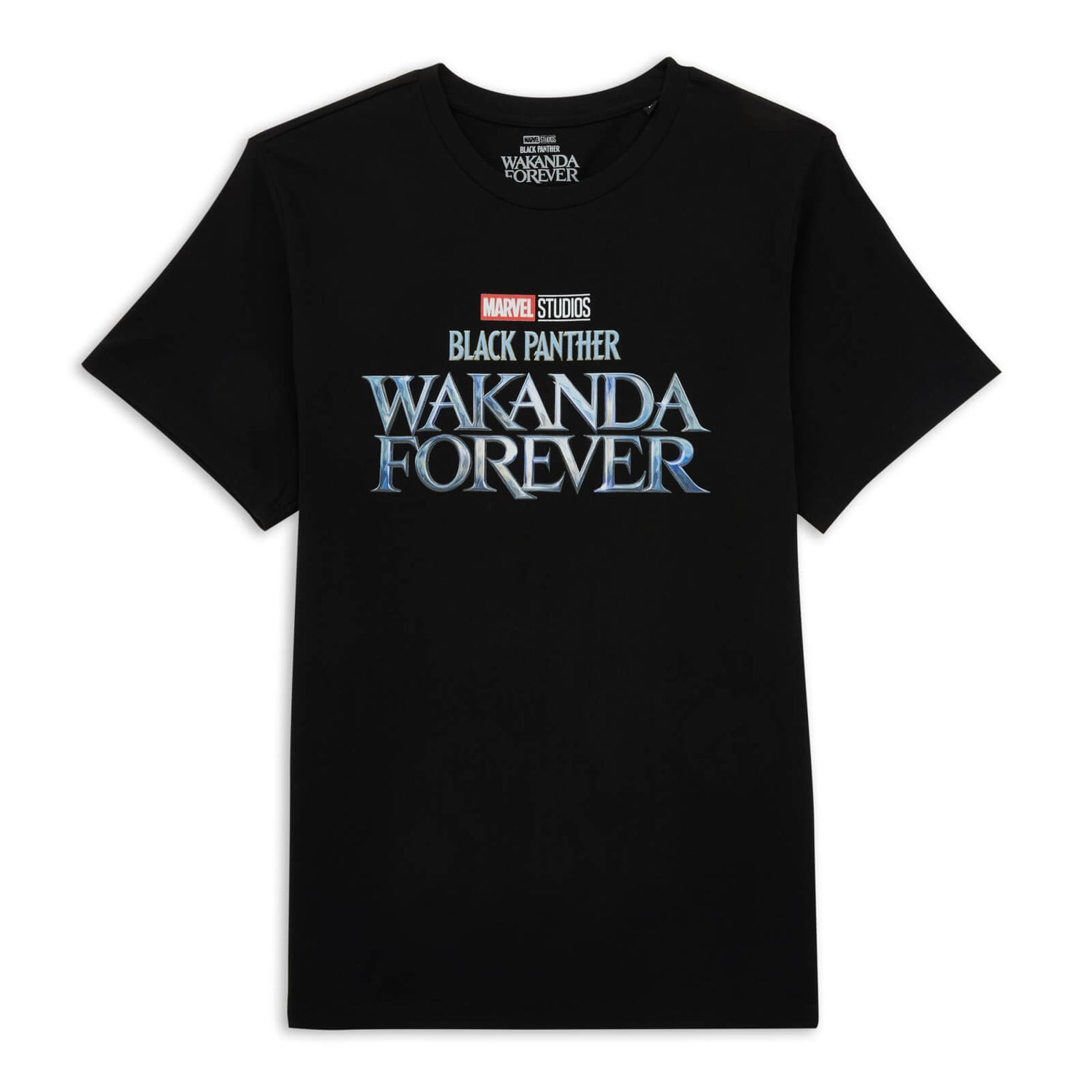 Wakanda Forever Logo Männer T-Shirt - Schwarz