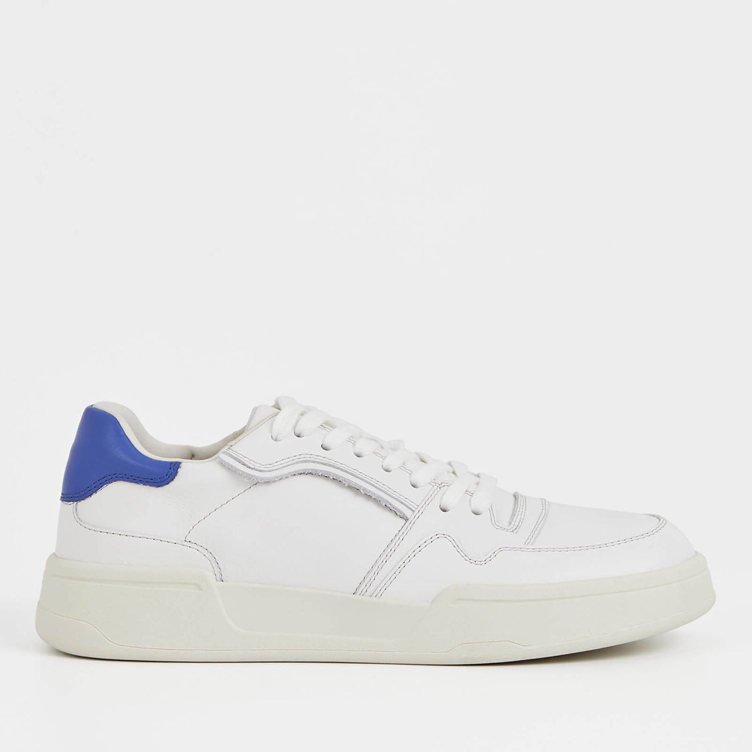 Vagabond Cedric Contrast Leather Basket Trainers - UK 7.5