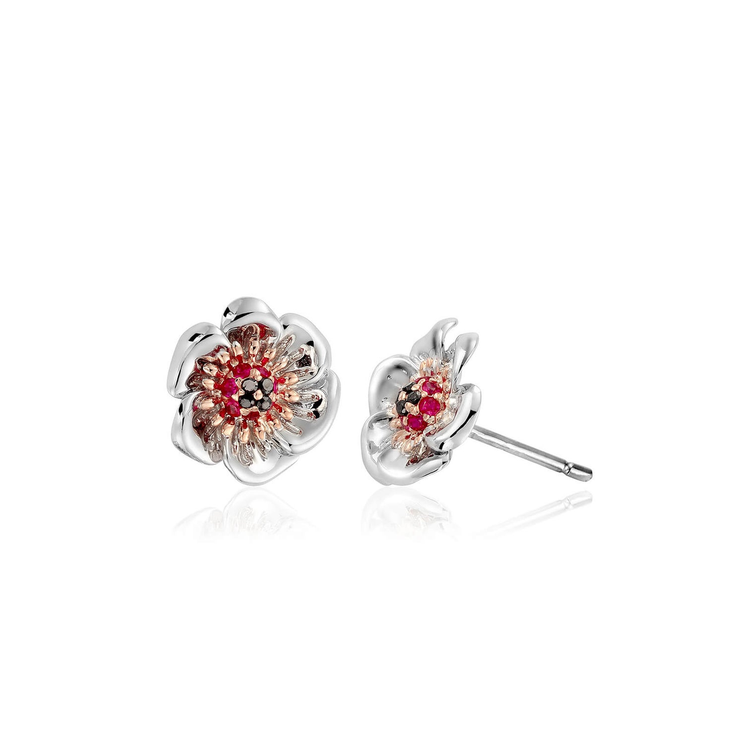 poppy earrings studs