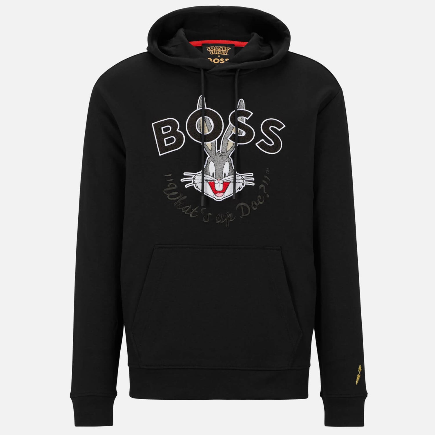 BOSS Black x Looney Tunes Embroidered Cotton Hoodie - M