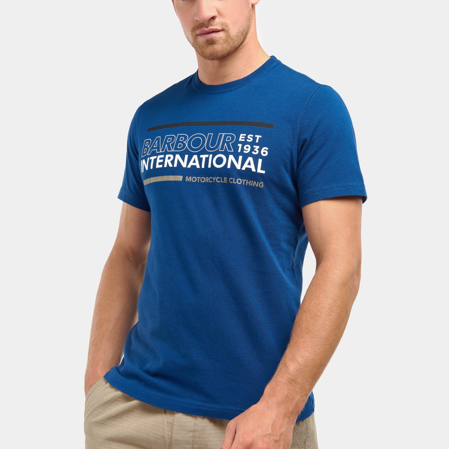 Barbour International Trinity Logo-Printed Cotton-Jersey T-Shirt - S