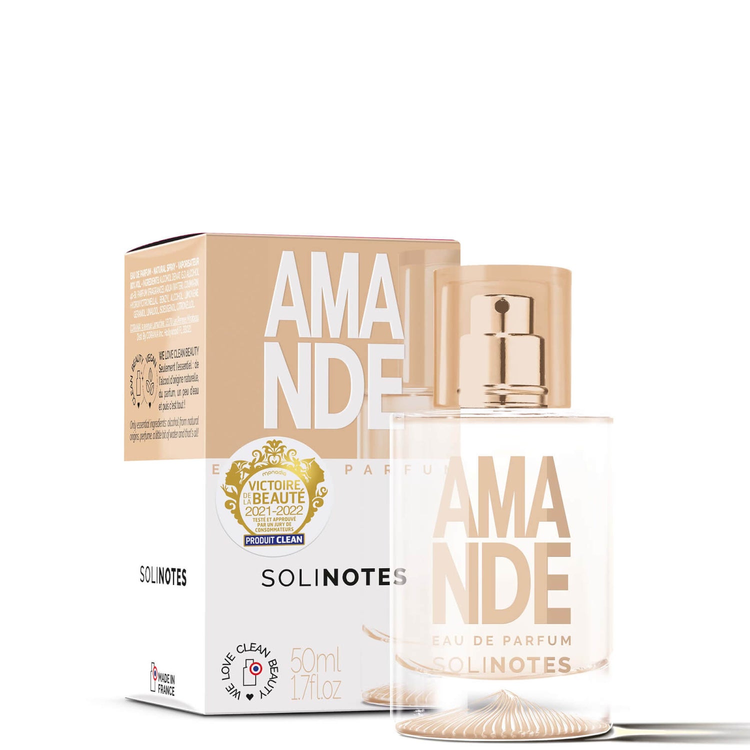Solinotes Almond Eau de Parfum 50ml