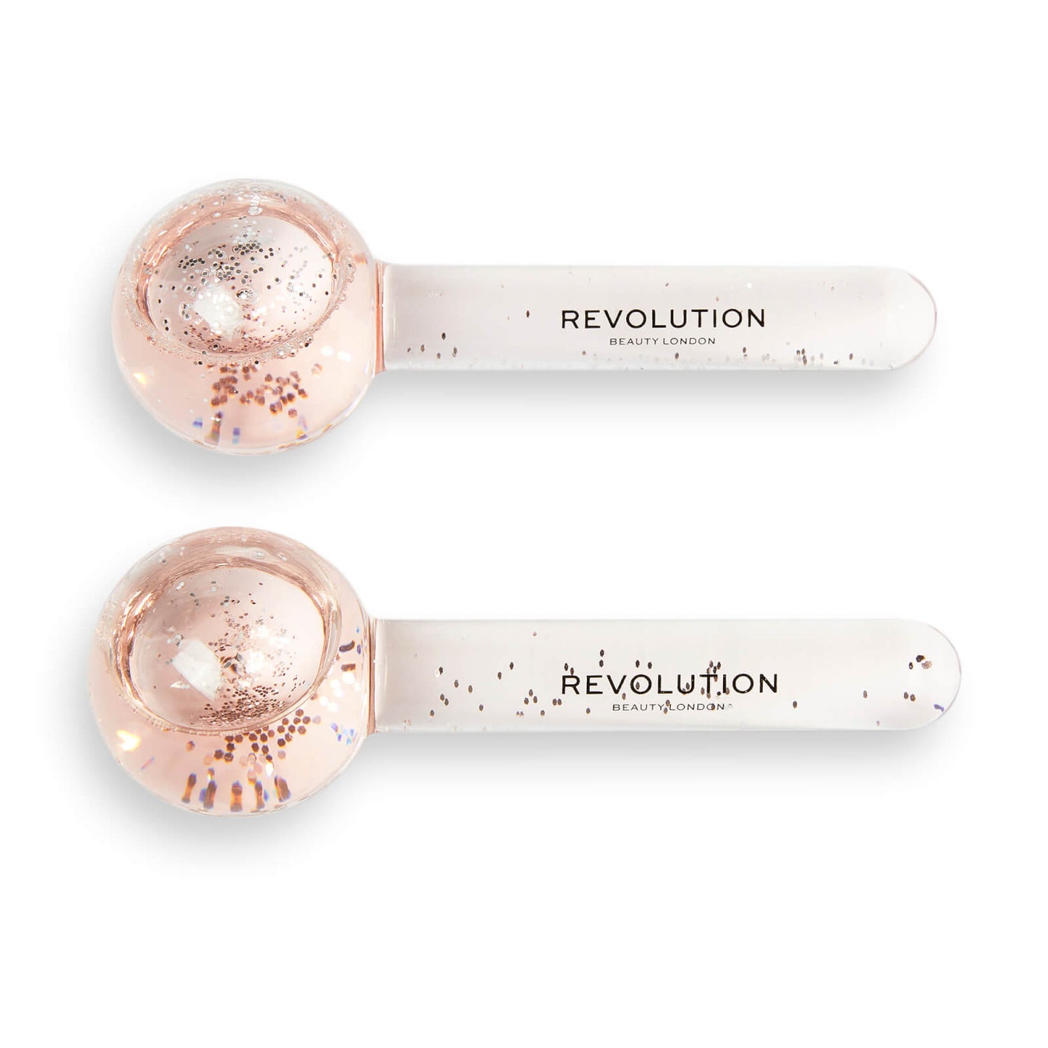 Revolution Skincare Pink Glitter Ice Globes