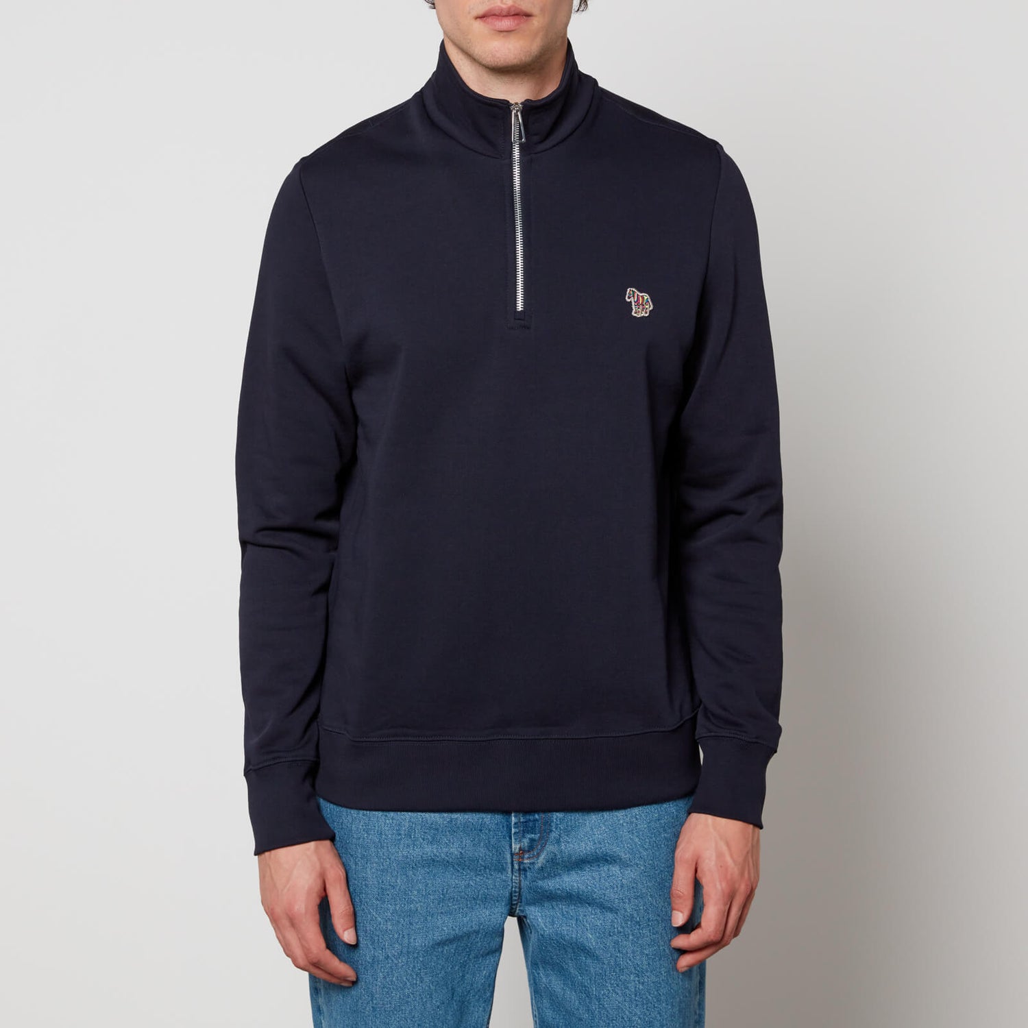 PS Paul Smith Logo-Appliquéd Cotton Jumper - S