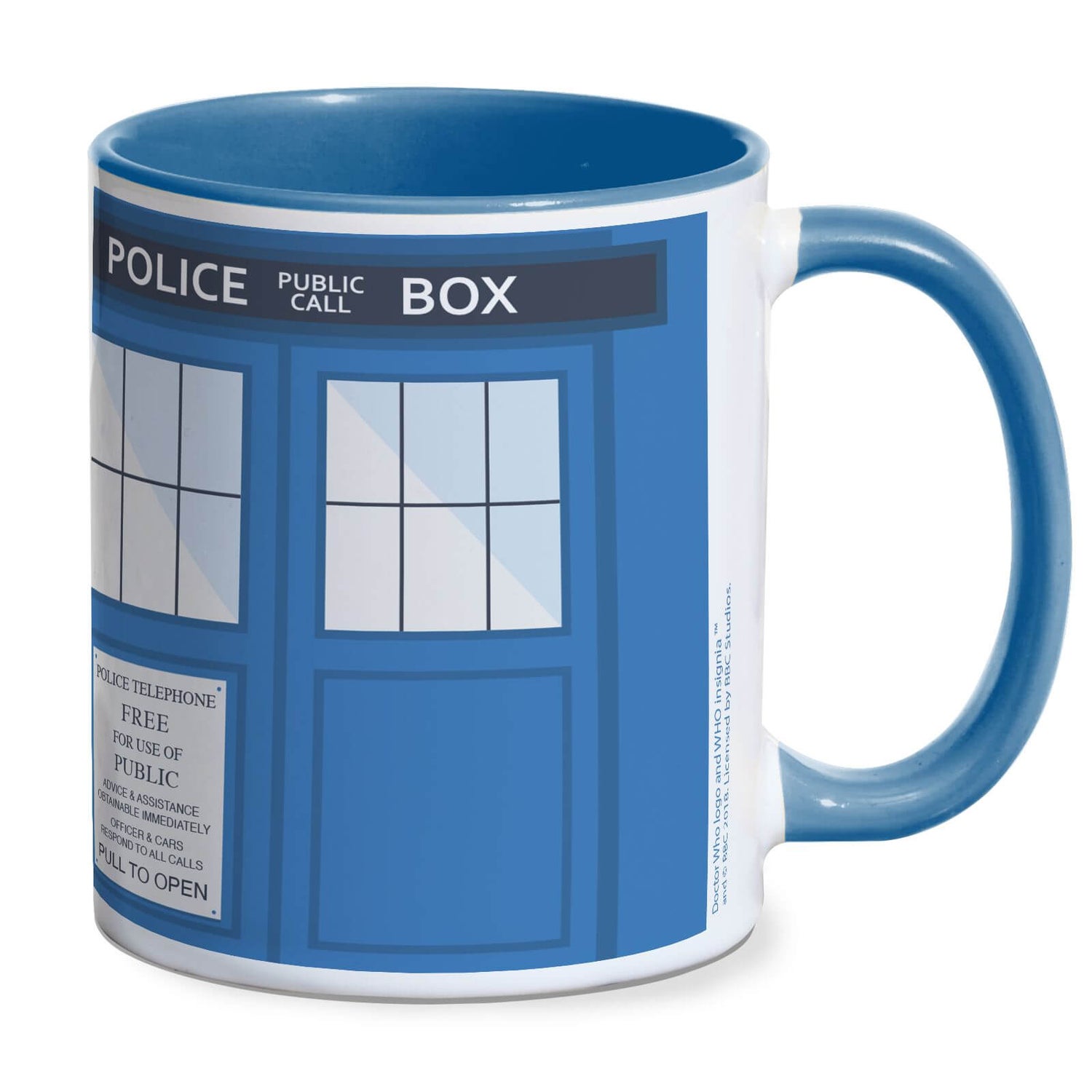 Doctor Who Tardis Mug - Blue