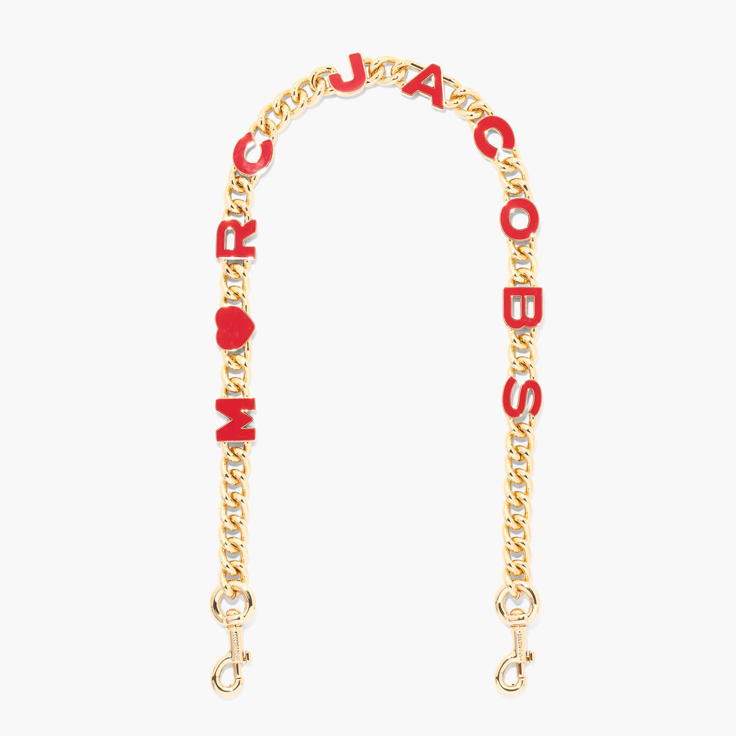 Marc Jacobs The Heart Chain Shoulder Strap