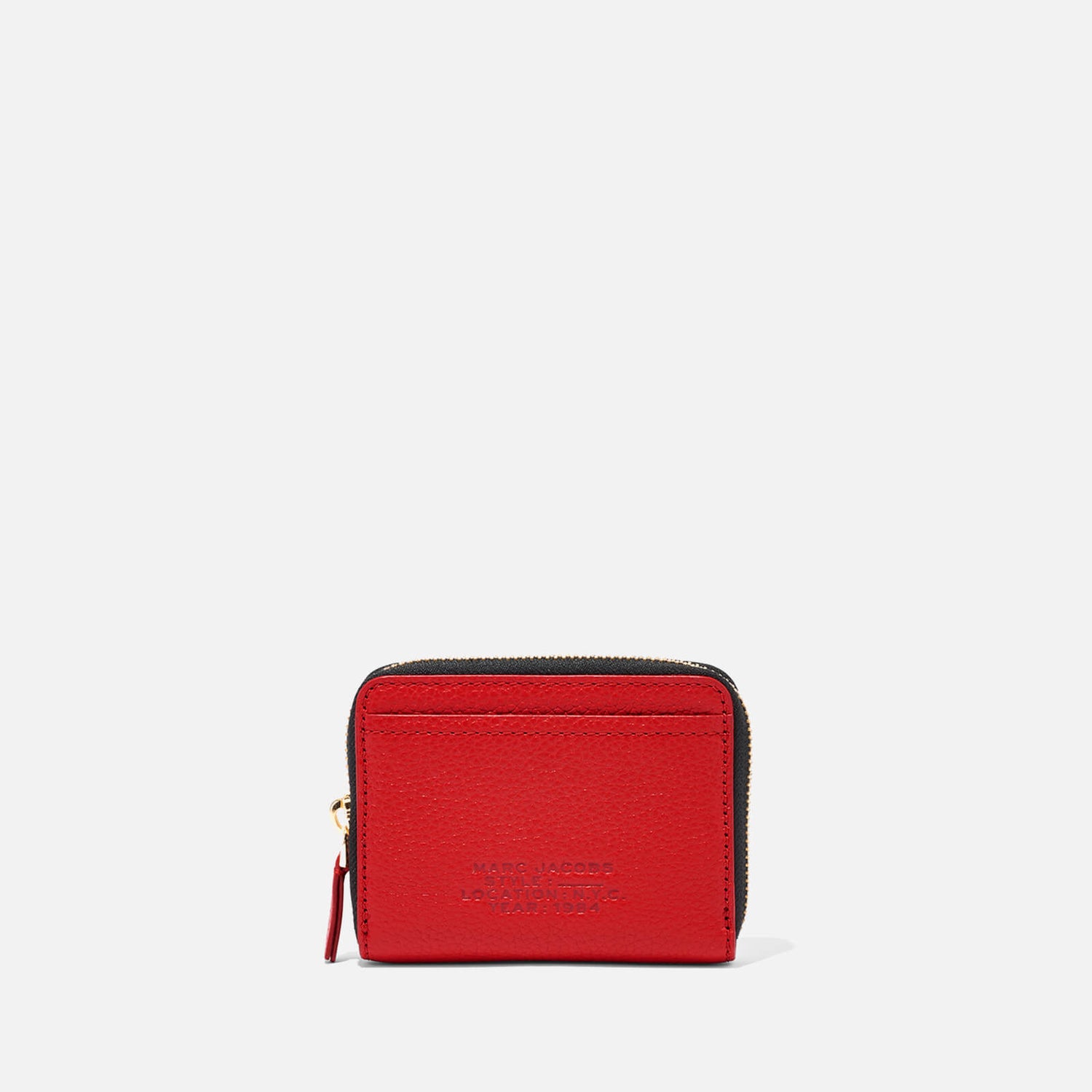 Marc Jacobs The Leather Zip Around Leather Wallet