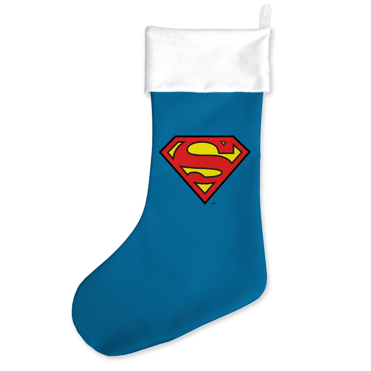 Superman Logo Christmas Stocking