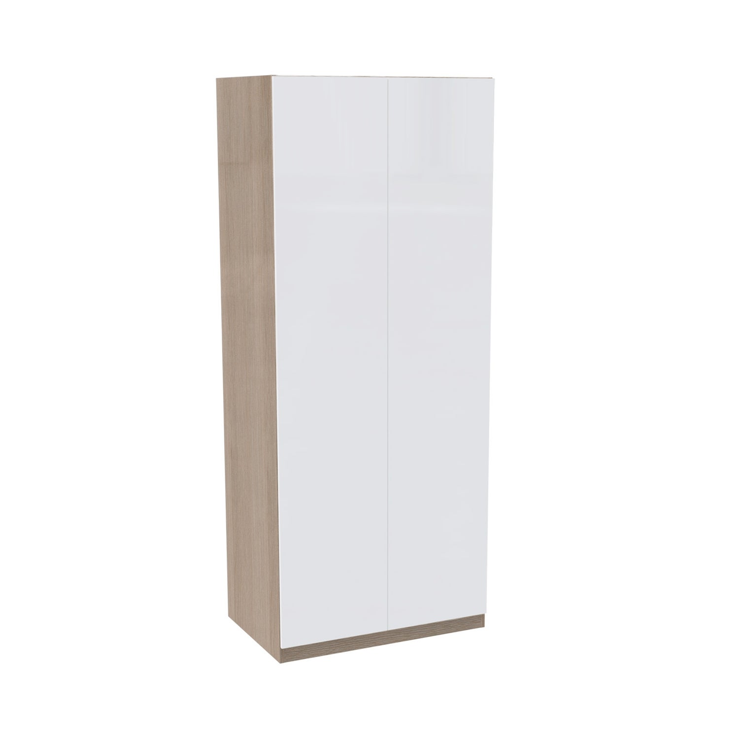 White gloss wardrobes hot sale homebase