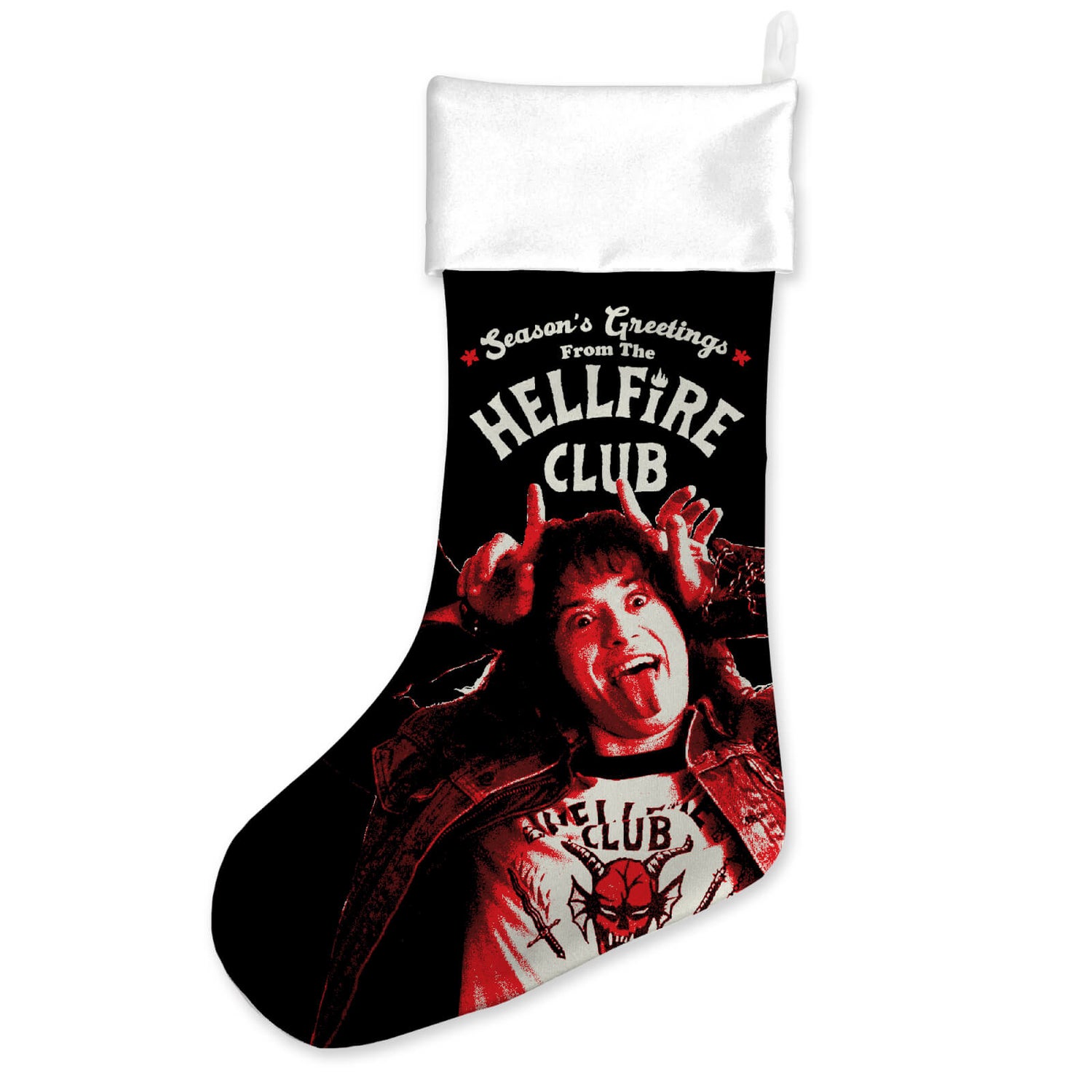 Stranger Things Eddie Munson Christmas Stocking