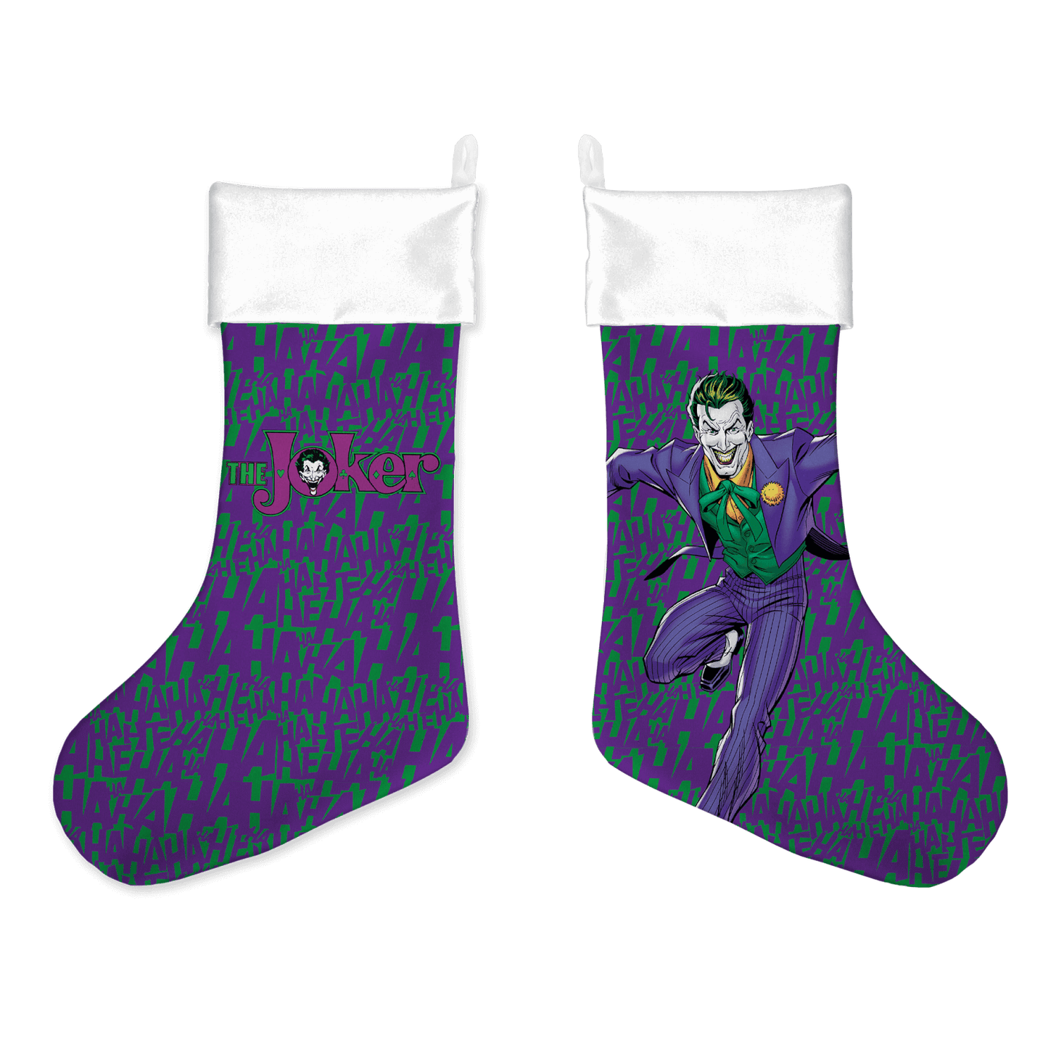 The Joker Comic Christmas Stocking