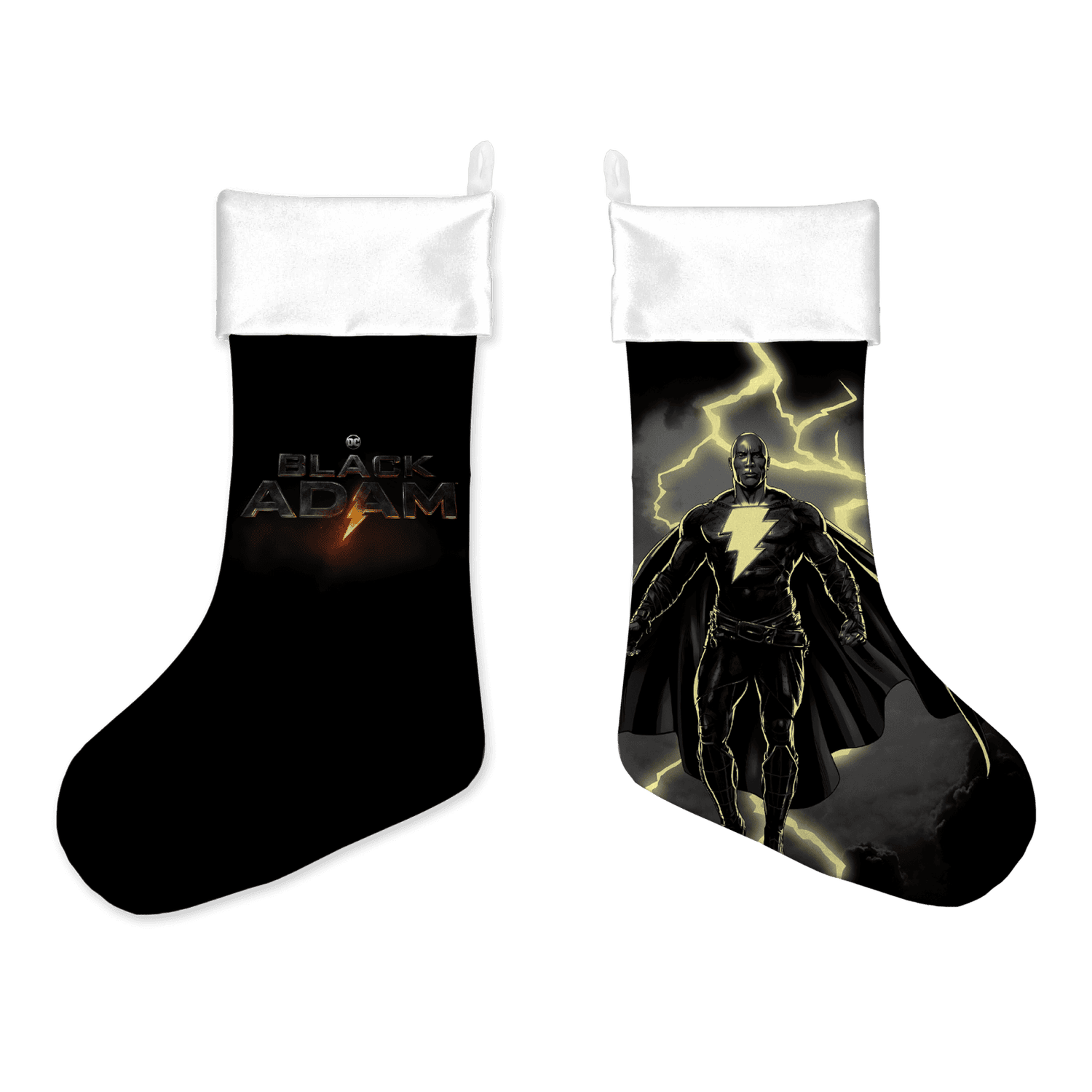 Black Adam Logo Christmas Stocking