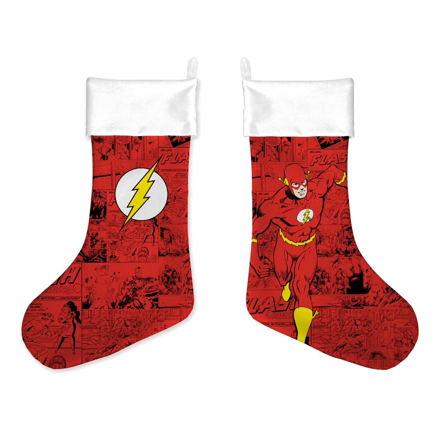 The Flash Comic Christmas Stocking