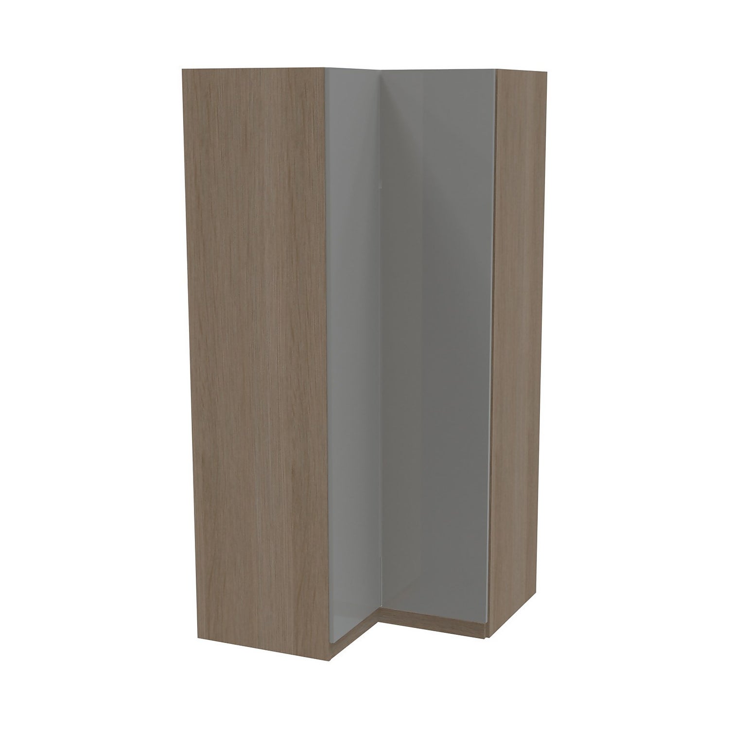Homebase corner wardrobe sale