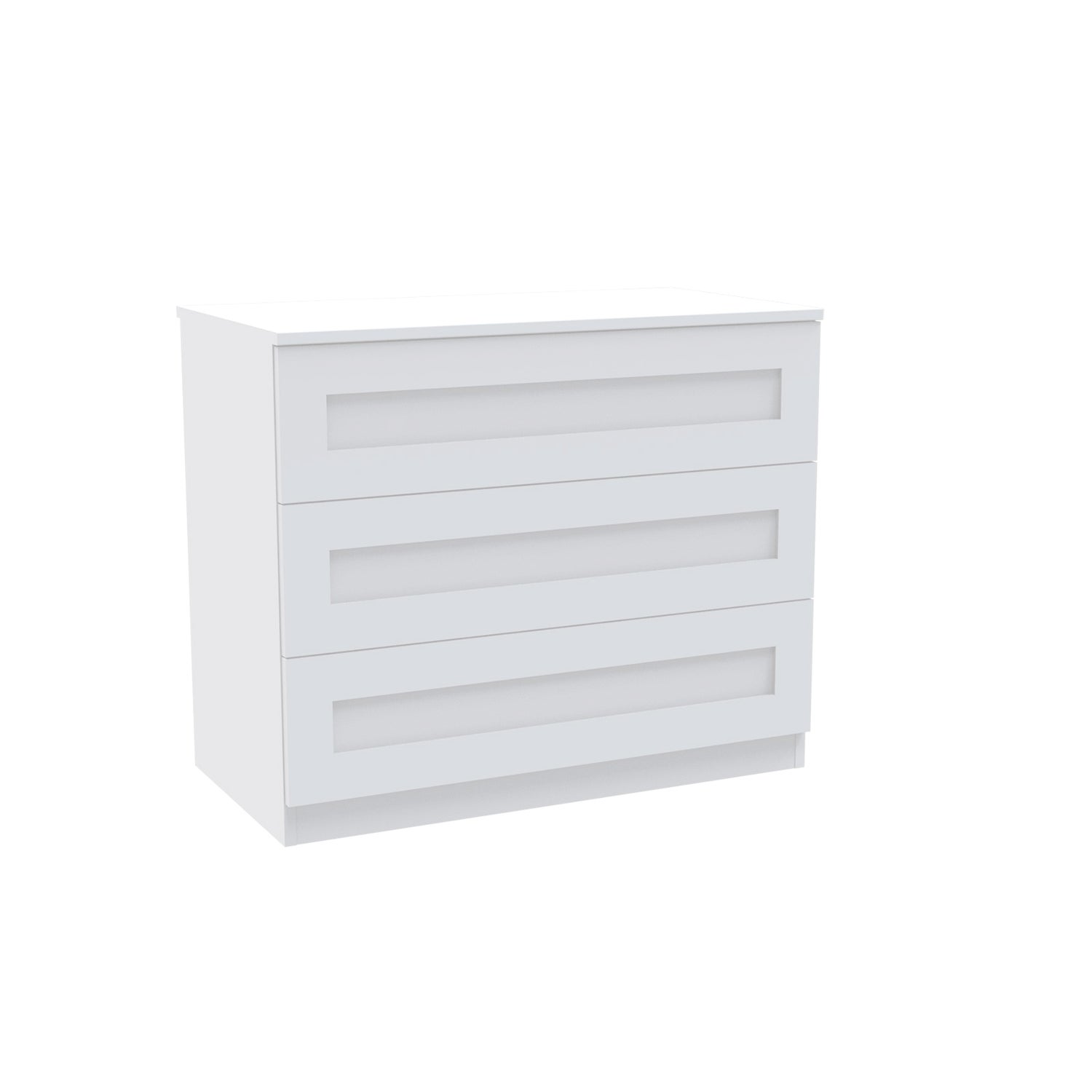 White shaker style hotsell chest of drawers
