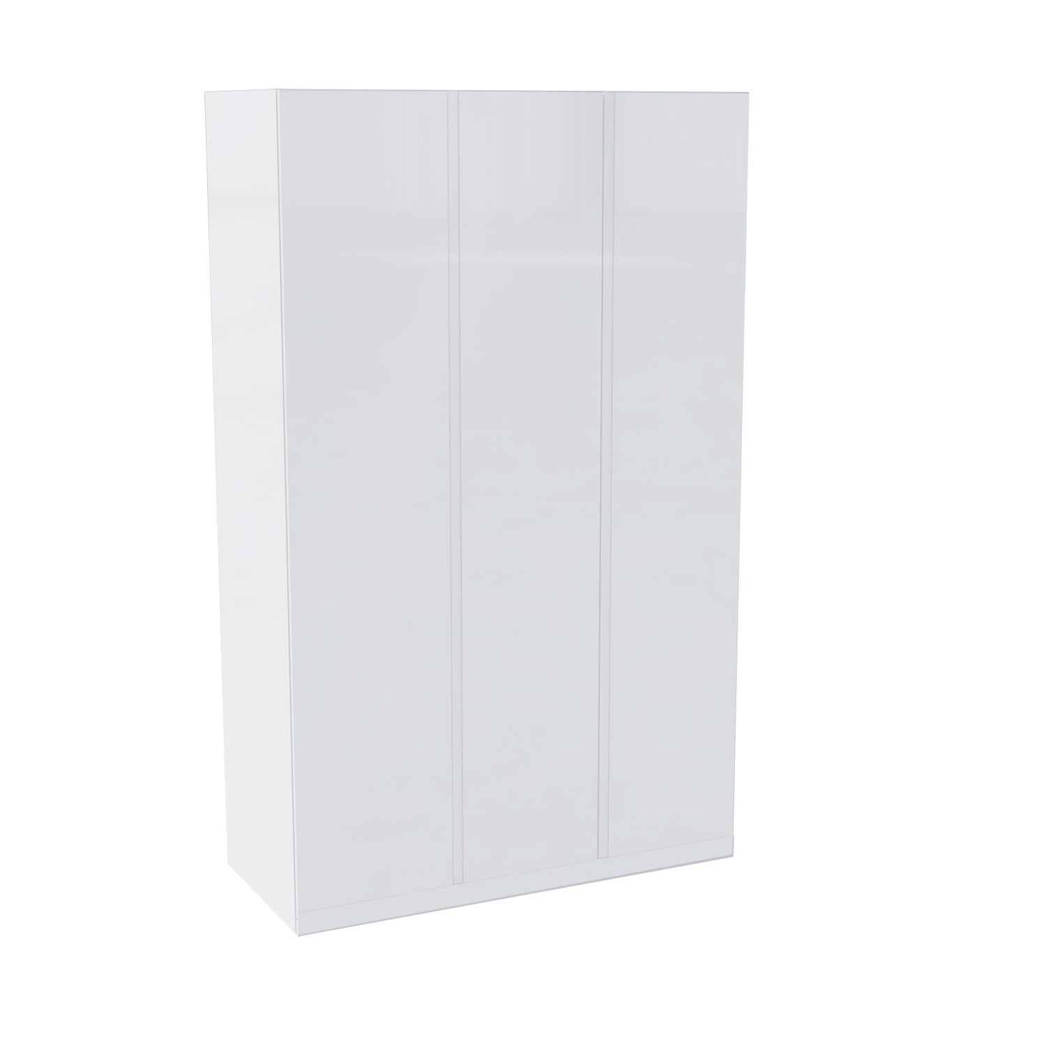 White handleless wardrobe deals