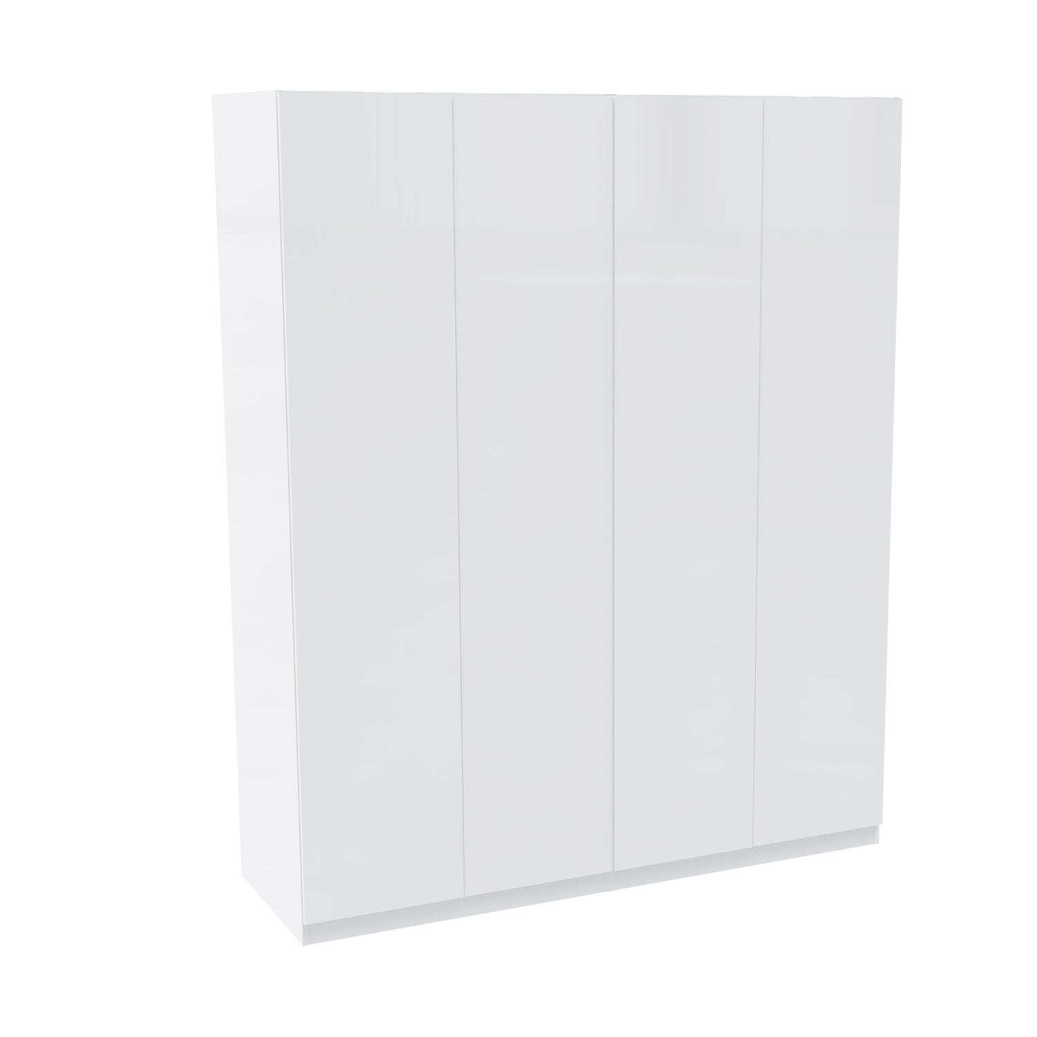 White hotsell quad wardrobe