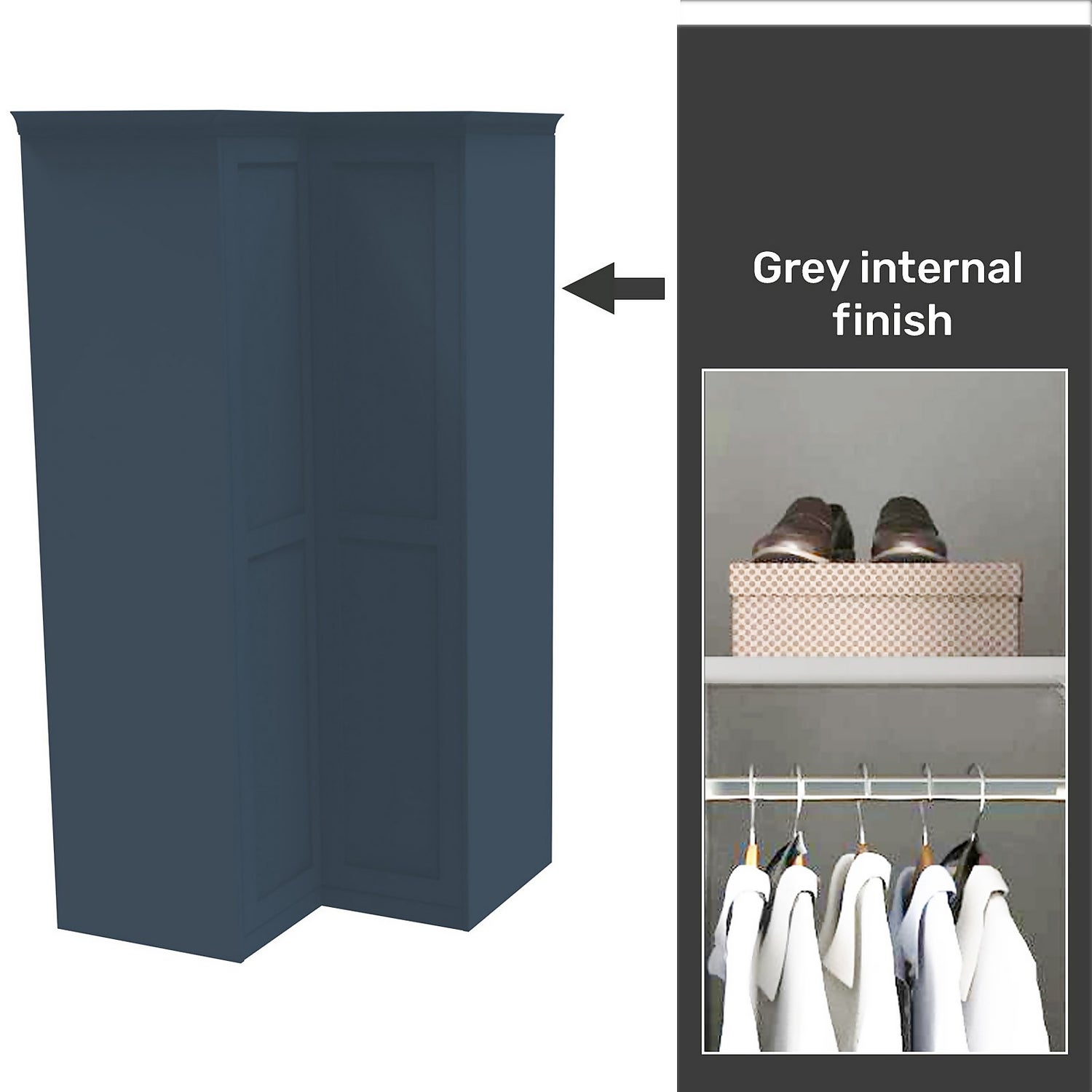 Homebase outlet fitted wardrobes