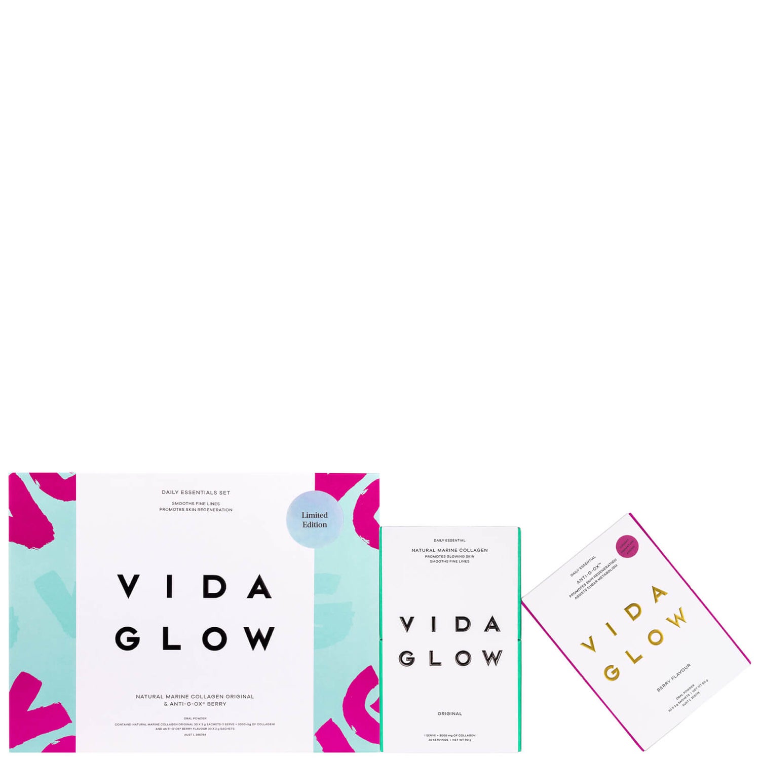 Vida Glow Holiday Daily Essentials Set