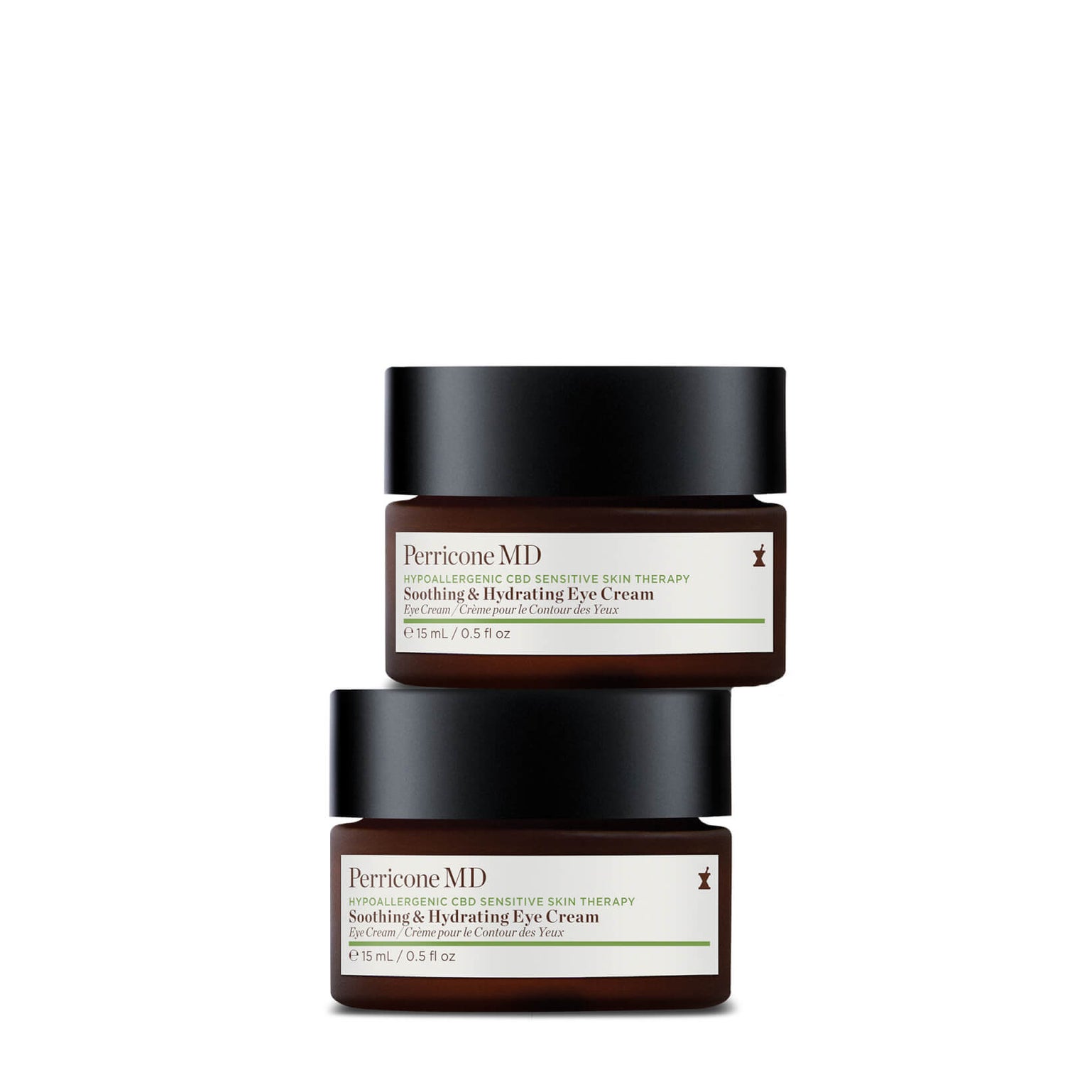 Hypoallergenic CBD Sensitive Skin Therapy Soothing & Hydrating Eye Cream Duo