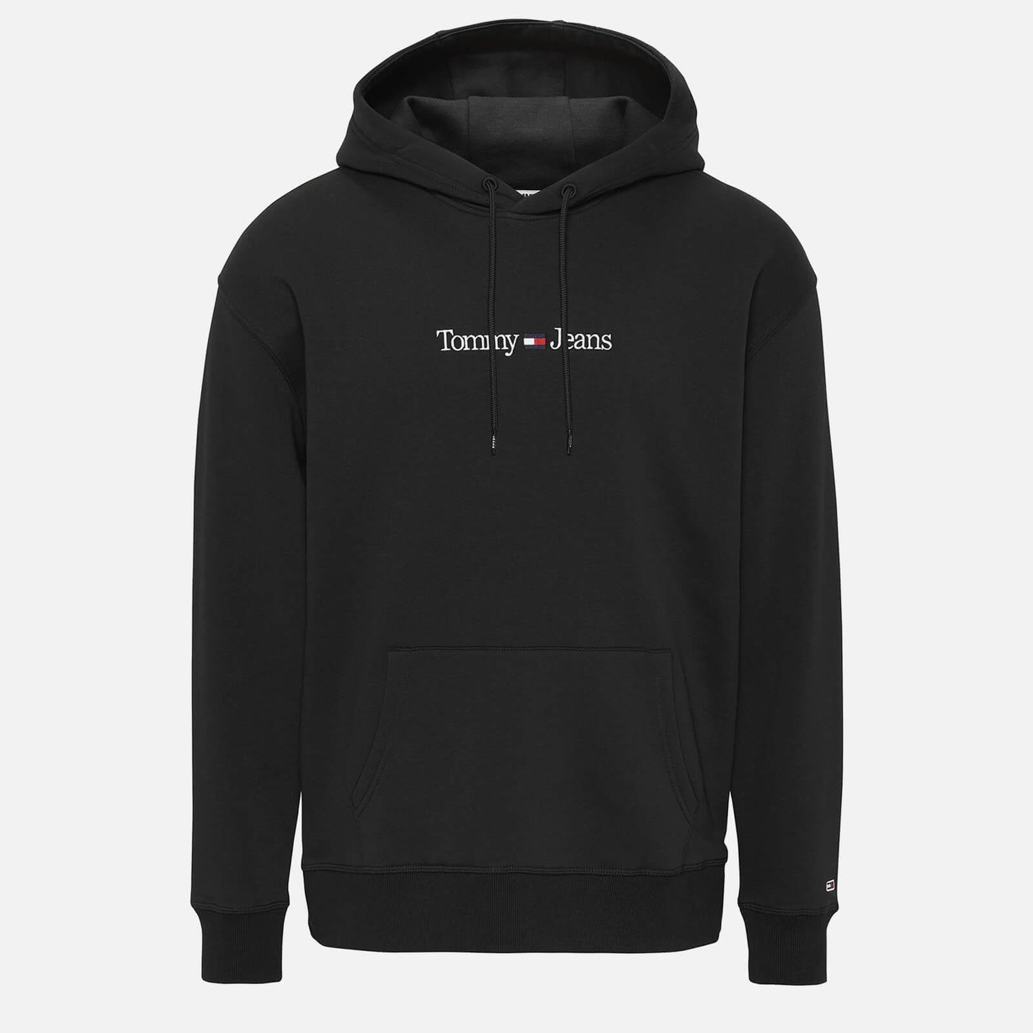 Tommy Jeans Logo Cotton-Blend Hoodie