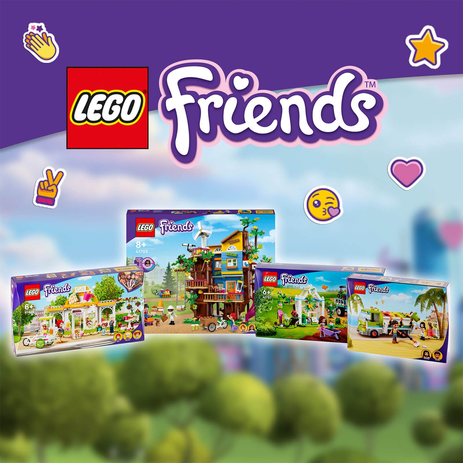 LEGO Friends: Sustainable Treehouse Living Kit For Kids Toys – Value Saving Bundle Gift Set