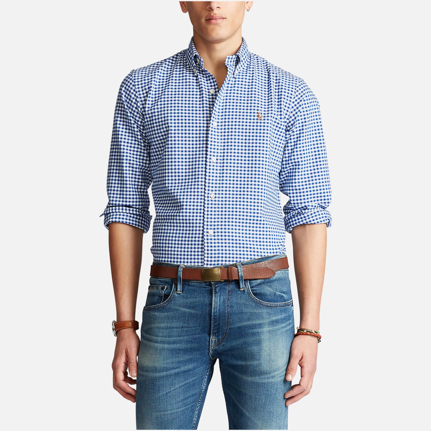 Polo Ralph Lauren Custom Slim-Fit Oxford Cotton Shirt - S