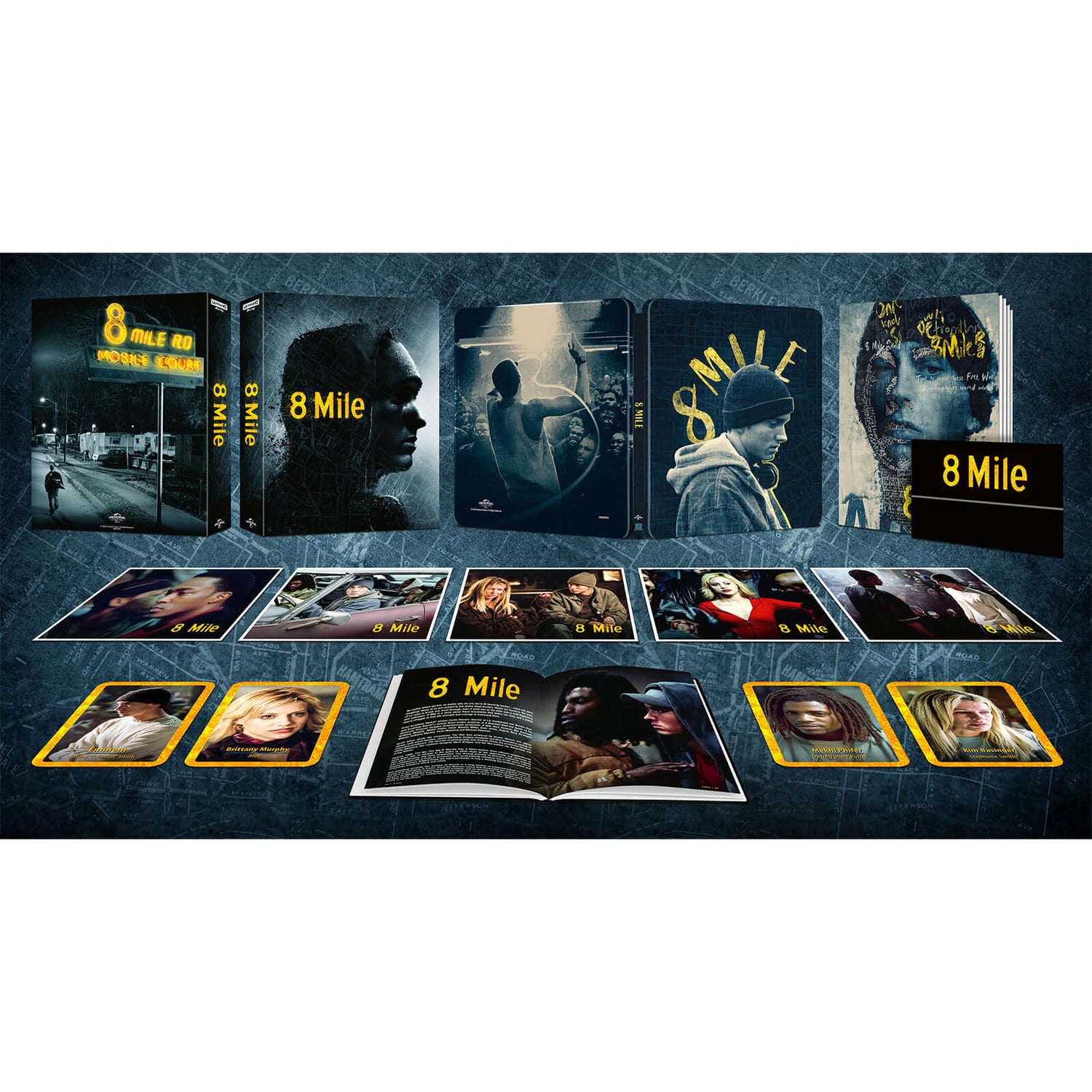 8 Mile Zavvi Exclusive Collectors Edition 4K Ultra HD Steelbook