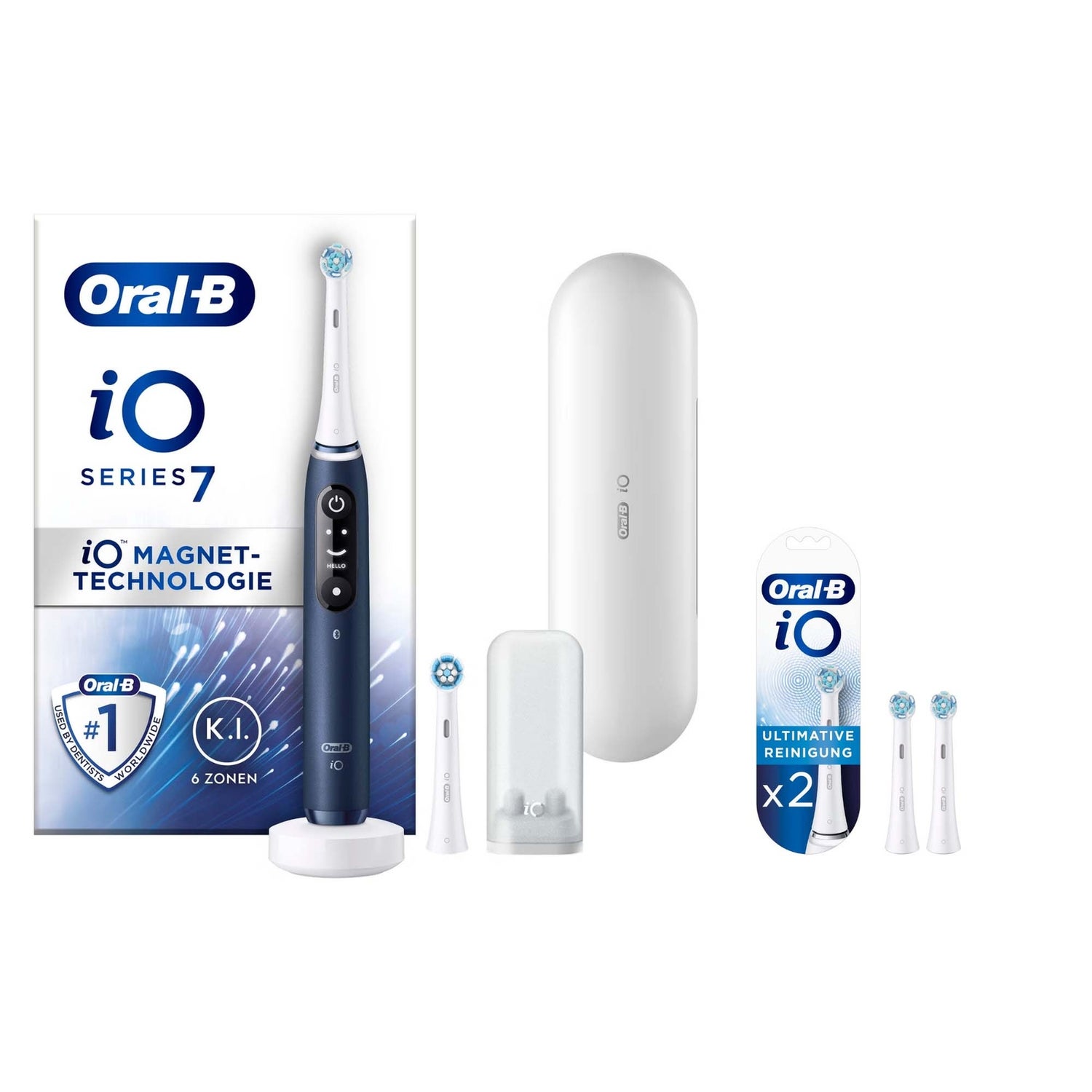 Oral-B iO Series 7N Elektrische Zahnbürste Sapphire Blue