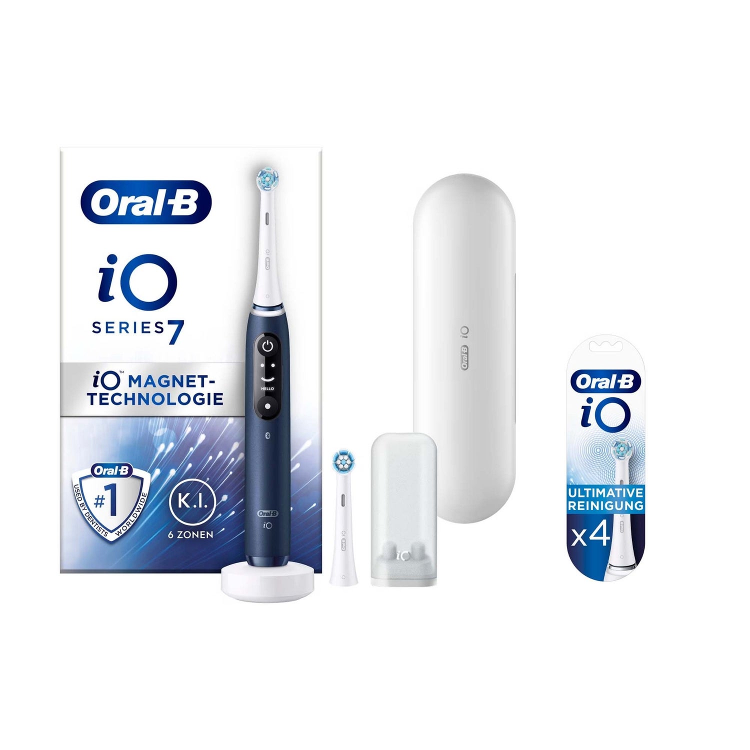 Oral-B iO Series 7N Elektrische Zahnbürste Sapphire Blue