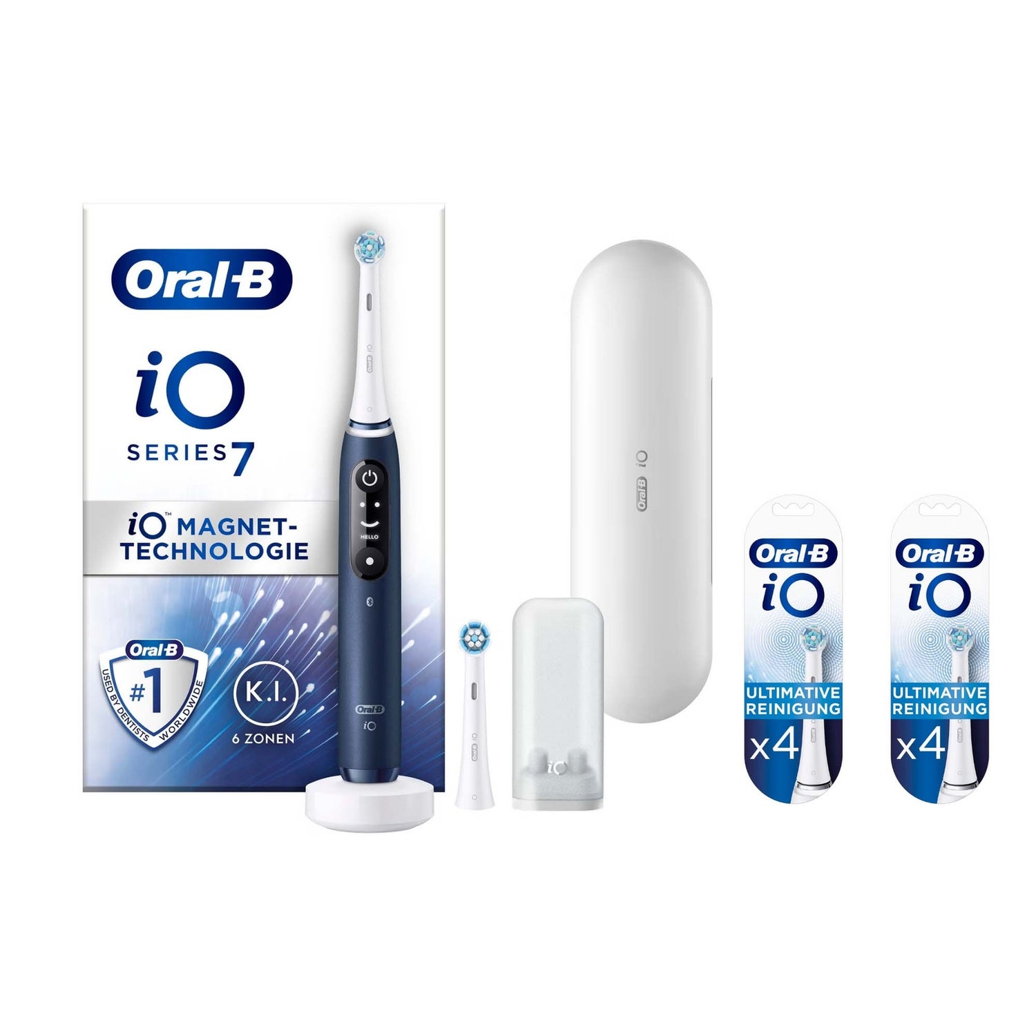 Oral-B iO Series 7N Elektrische Zahnbürste Sapphire Blue
