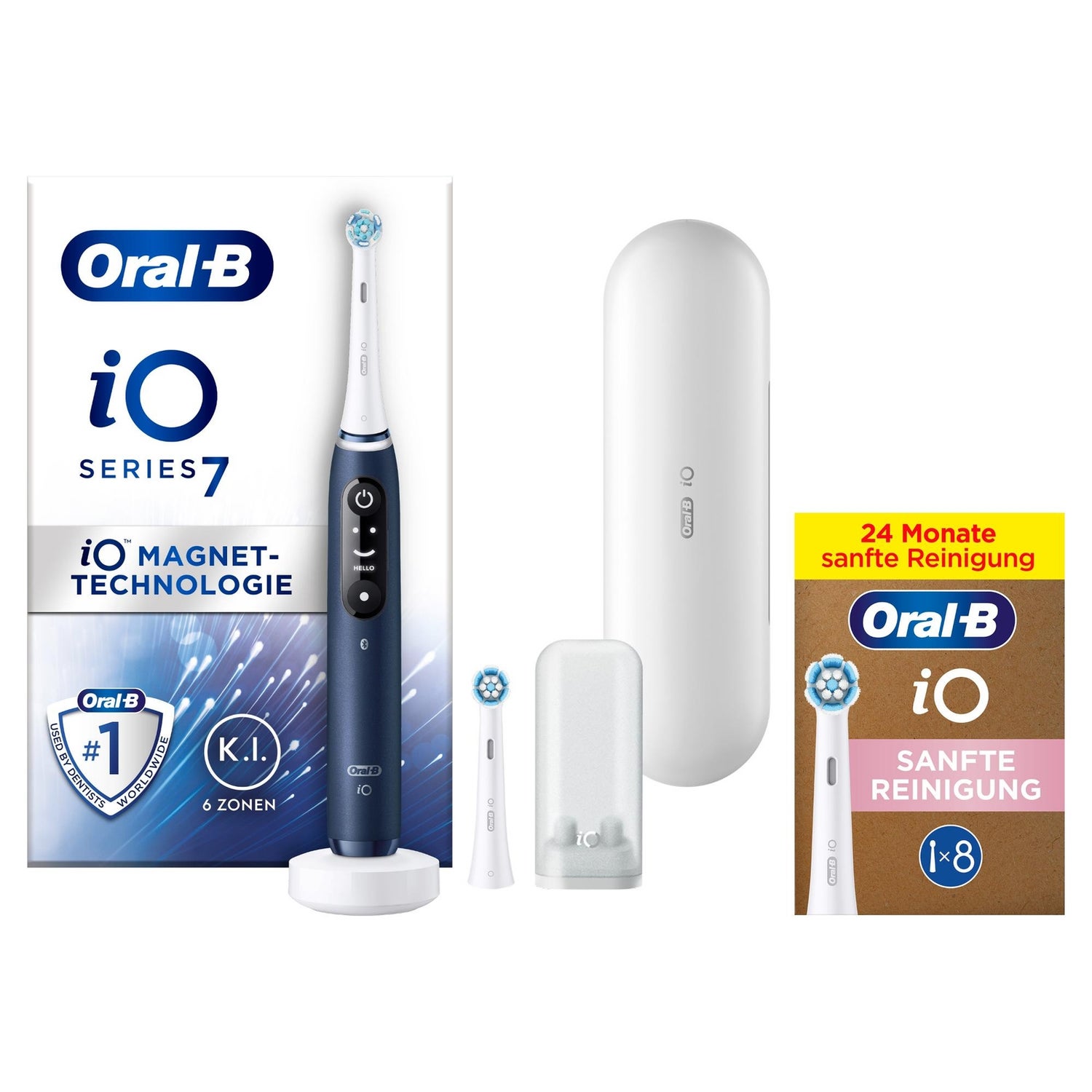 Oral-B iO Series 7N Elektrische Zahnbürste Sapphire Blue