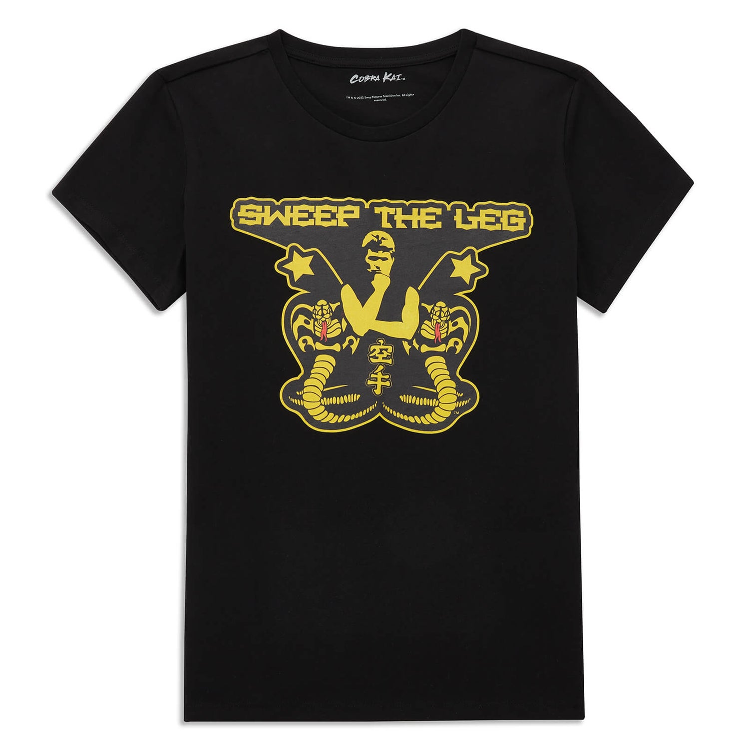 Cobra Kai Sweep The Leg Women's T-Shirt - Black