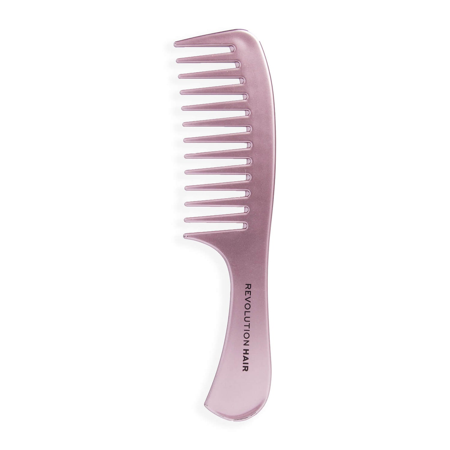 Natural Wave Wide Toothcomb White