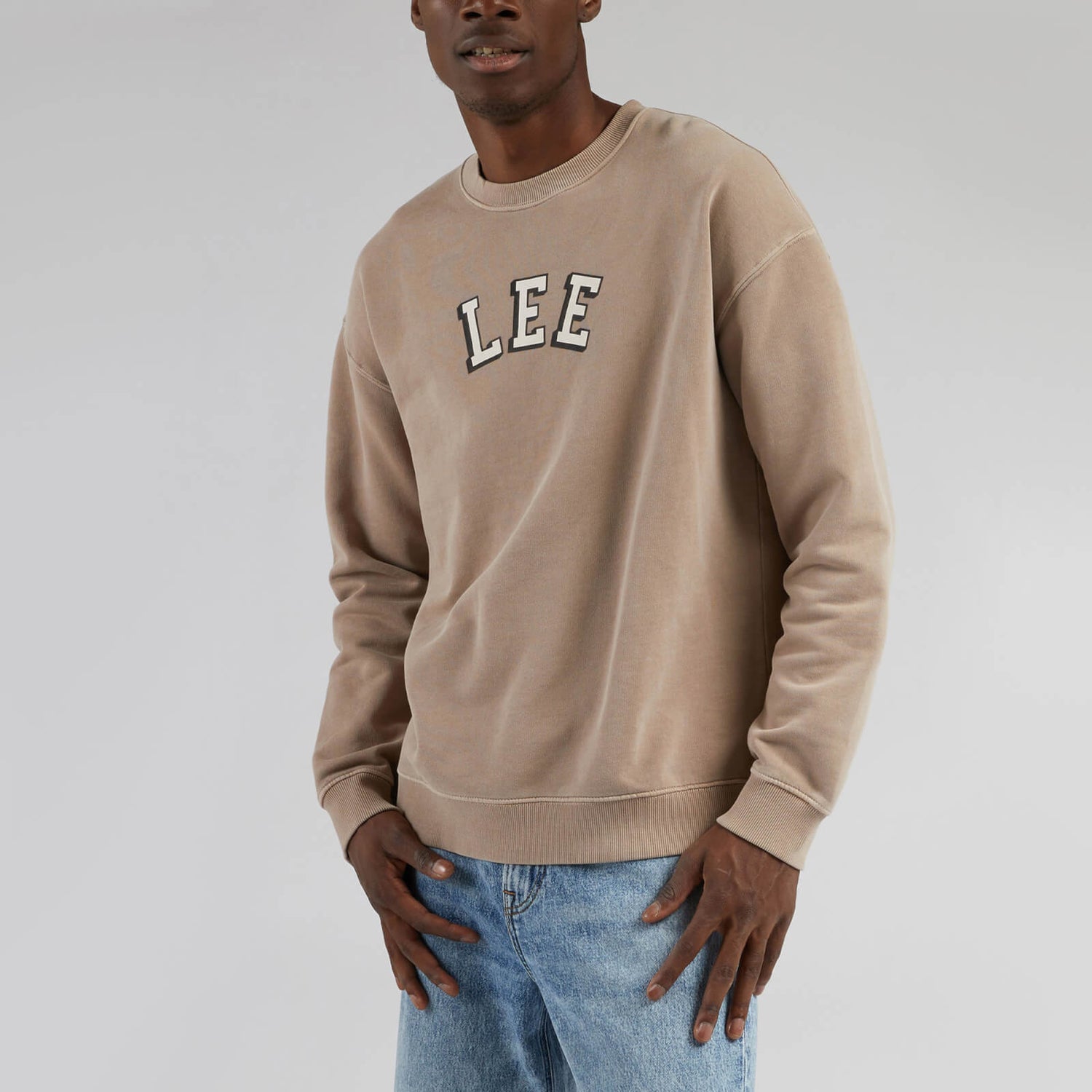 Lee Logo-Print Cotton-Blend Sweatshirt - S
