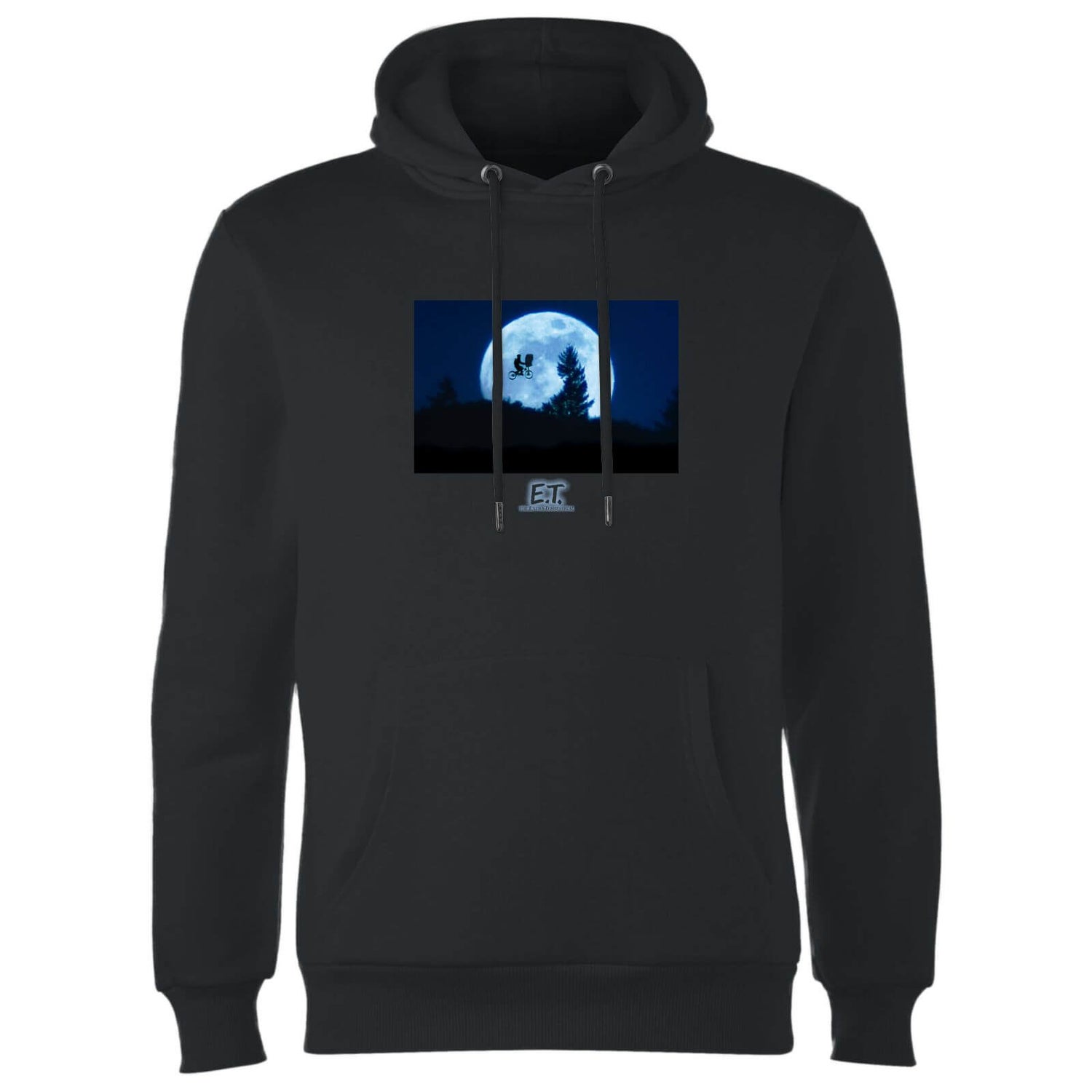 E.T. the Extra-Terrestrial Moon Cycle Hoodie - Black