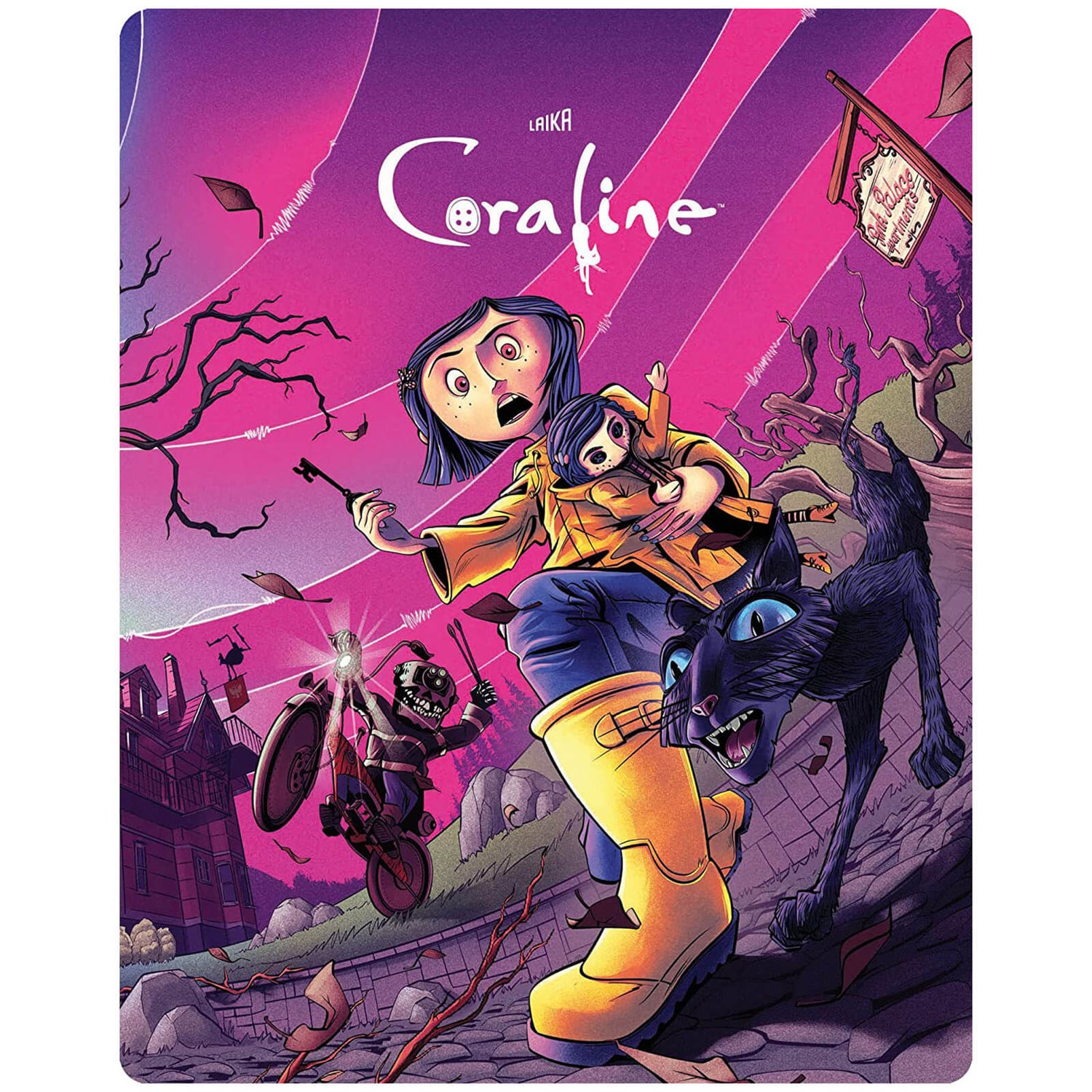 Coraline 4K Ultra HD Limited Edition Steelbook (Includes Blu-ray)