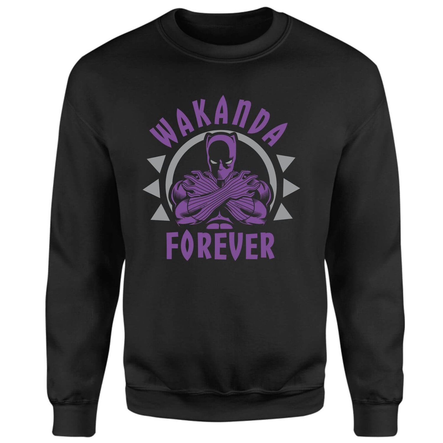 Wakanda Forever Sweatshirt - Black