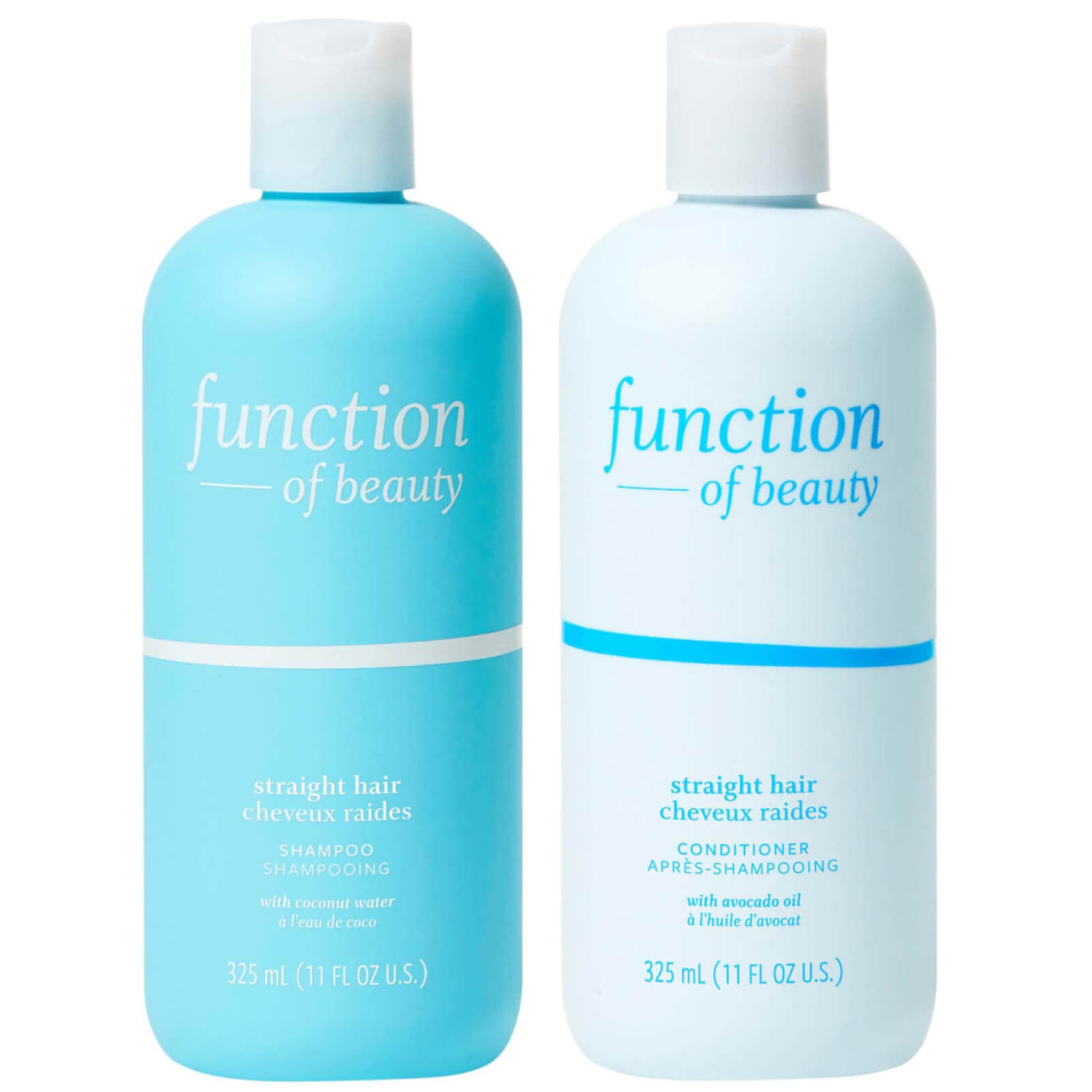 Function of Beauty Straight Hair Shampoo and Conditioner Duo | Cult Beauty