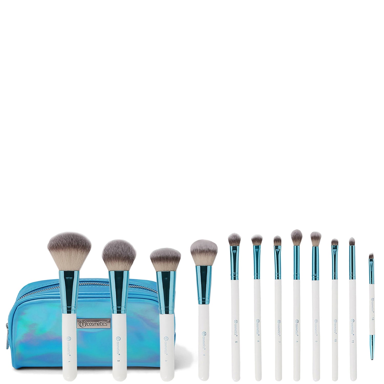 BH Cosmetics Poolside Chic - 12 Piece Brush Set