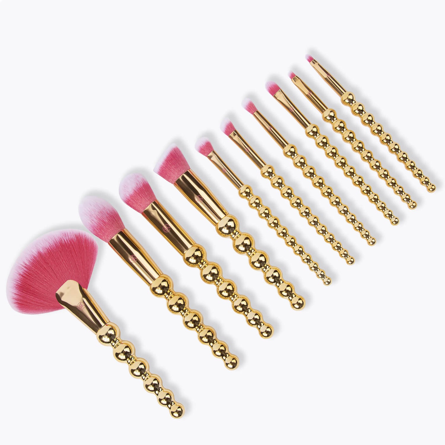 BH Cosmetics Midnight Festival 10 Piece Brush Set - Pink