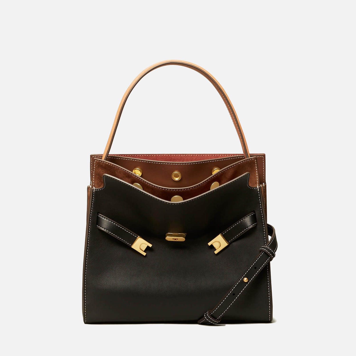Tory Burch Lee Radziwill Small Double Leather Bag
