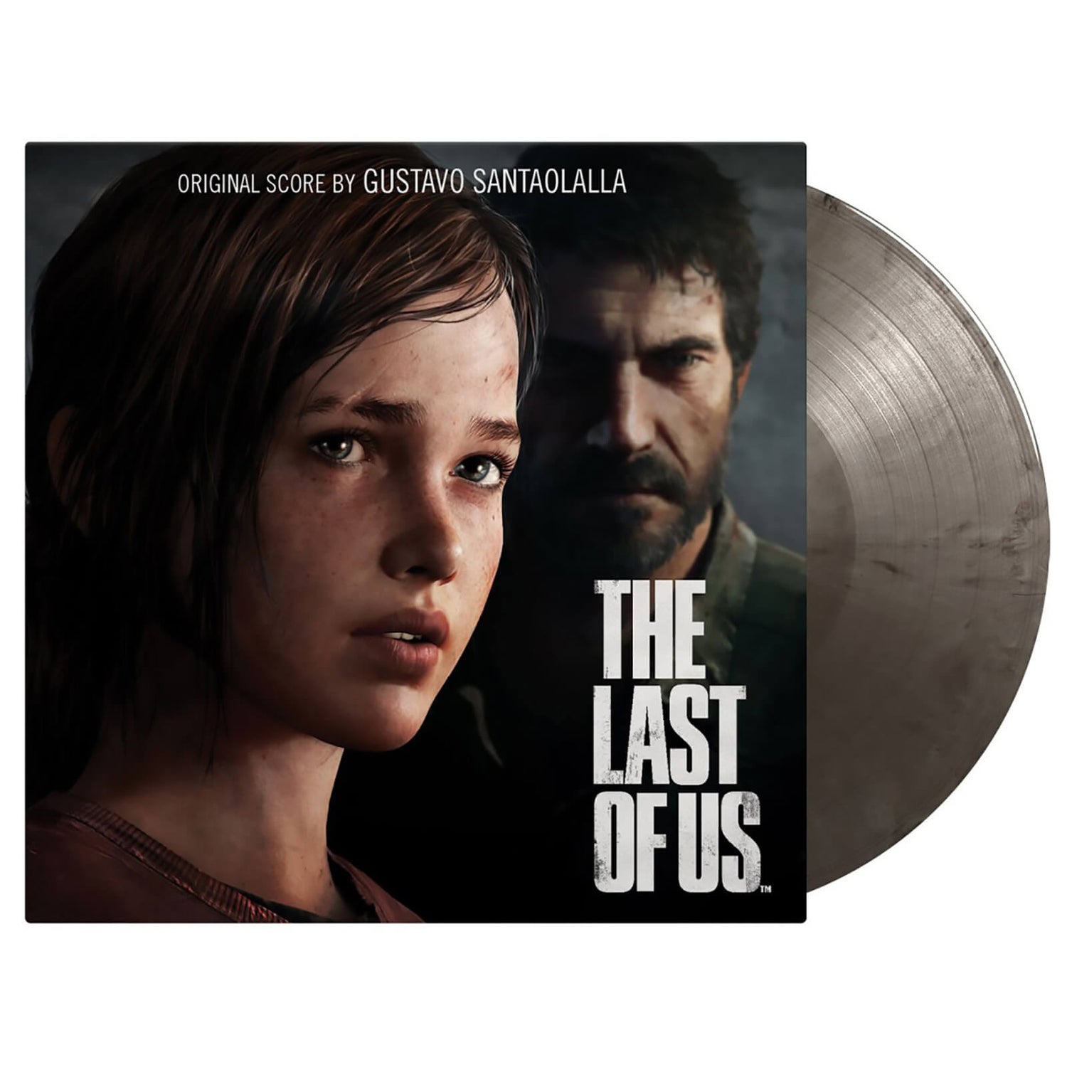 Music On Vinyl - The Last Of Us (Video Game OST) Vinyl 2LP Silver Black Marble