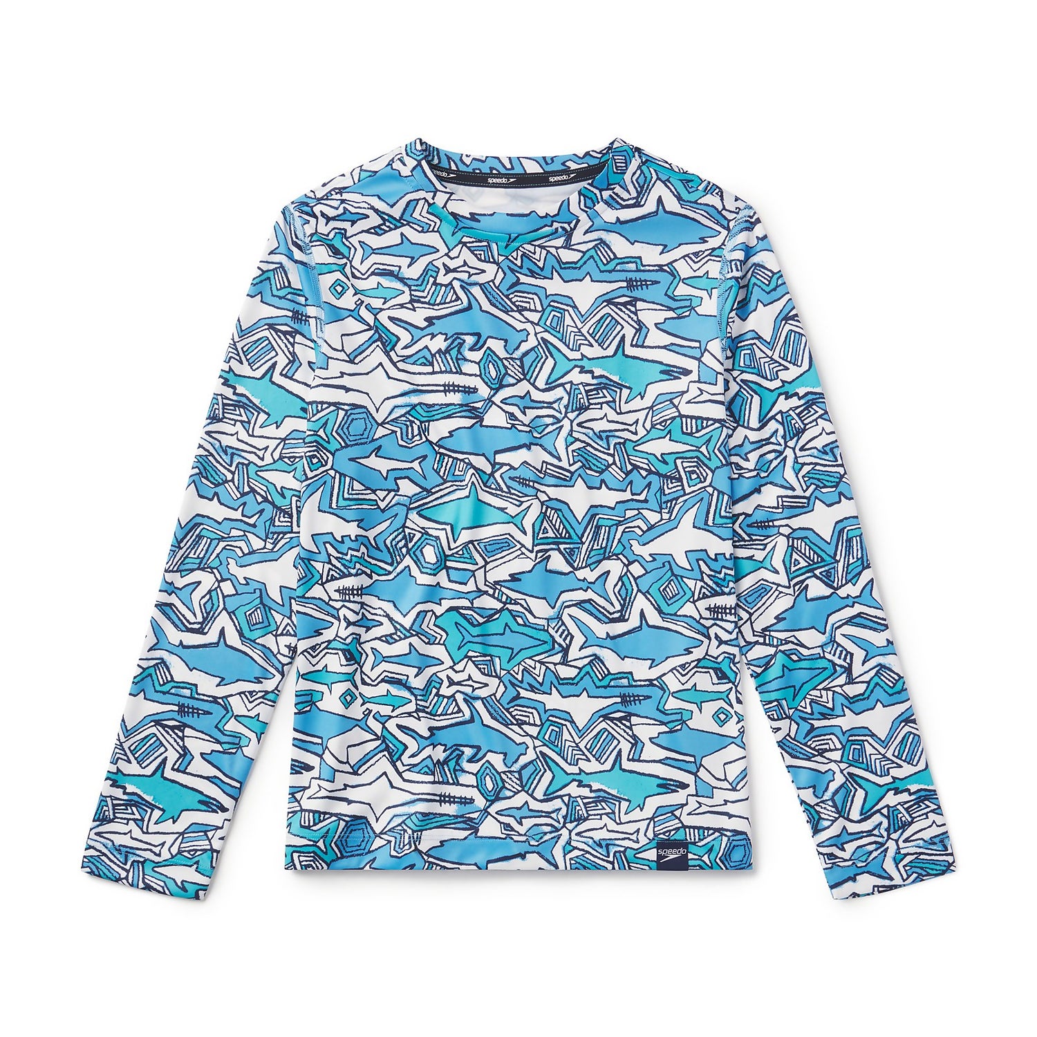 Shark top swim shirt