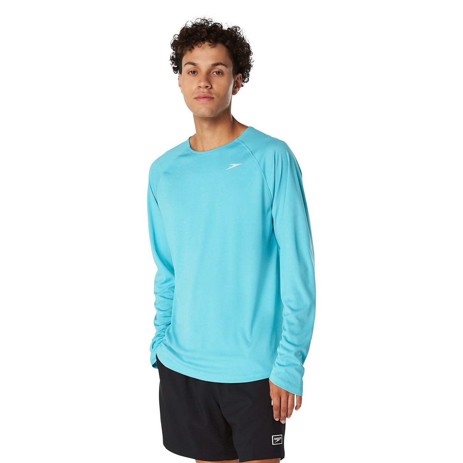 Speedo long sleeve swim shirt top