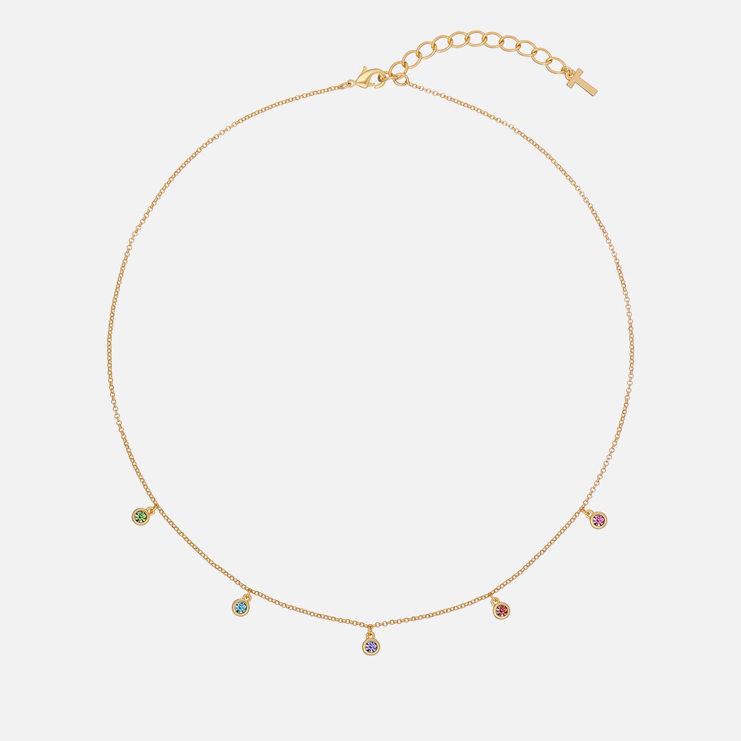 Ted Baker Clemmee Droplet Gold-Tone Necklace